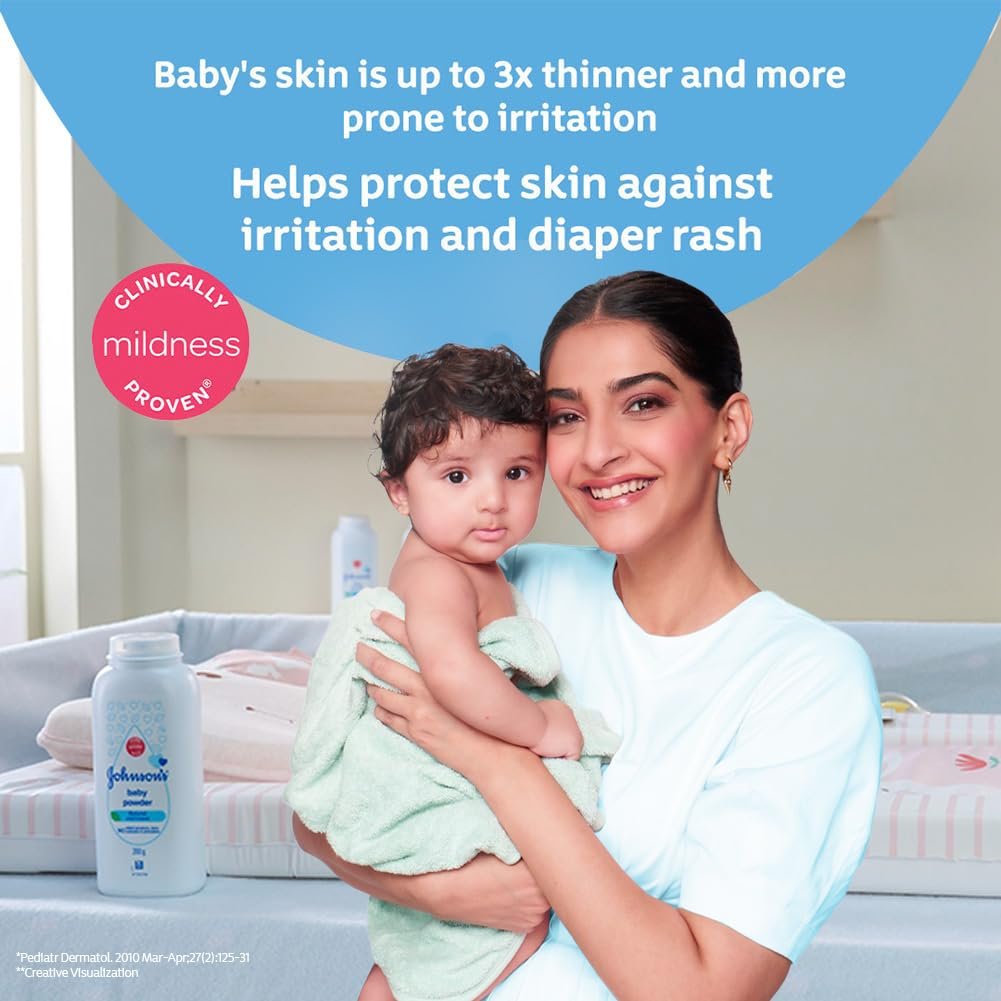 Johnson's Baby Powder for Babies (400g) thumbnail