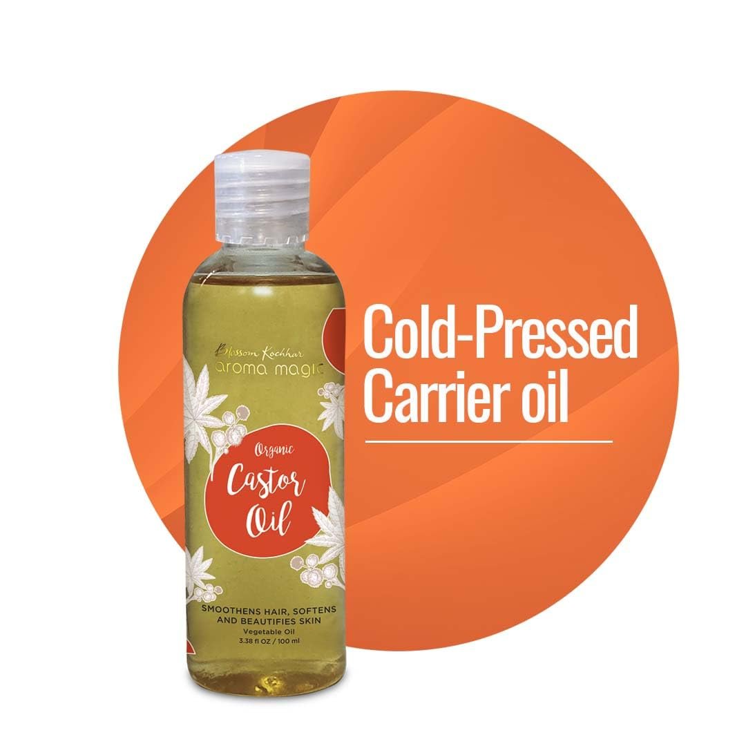Aroma Magic Organic Castor Oil- 200 ml thumbnail