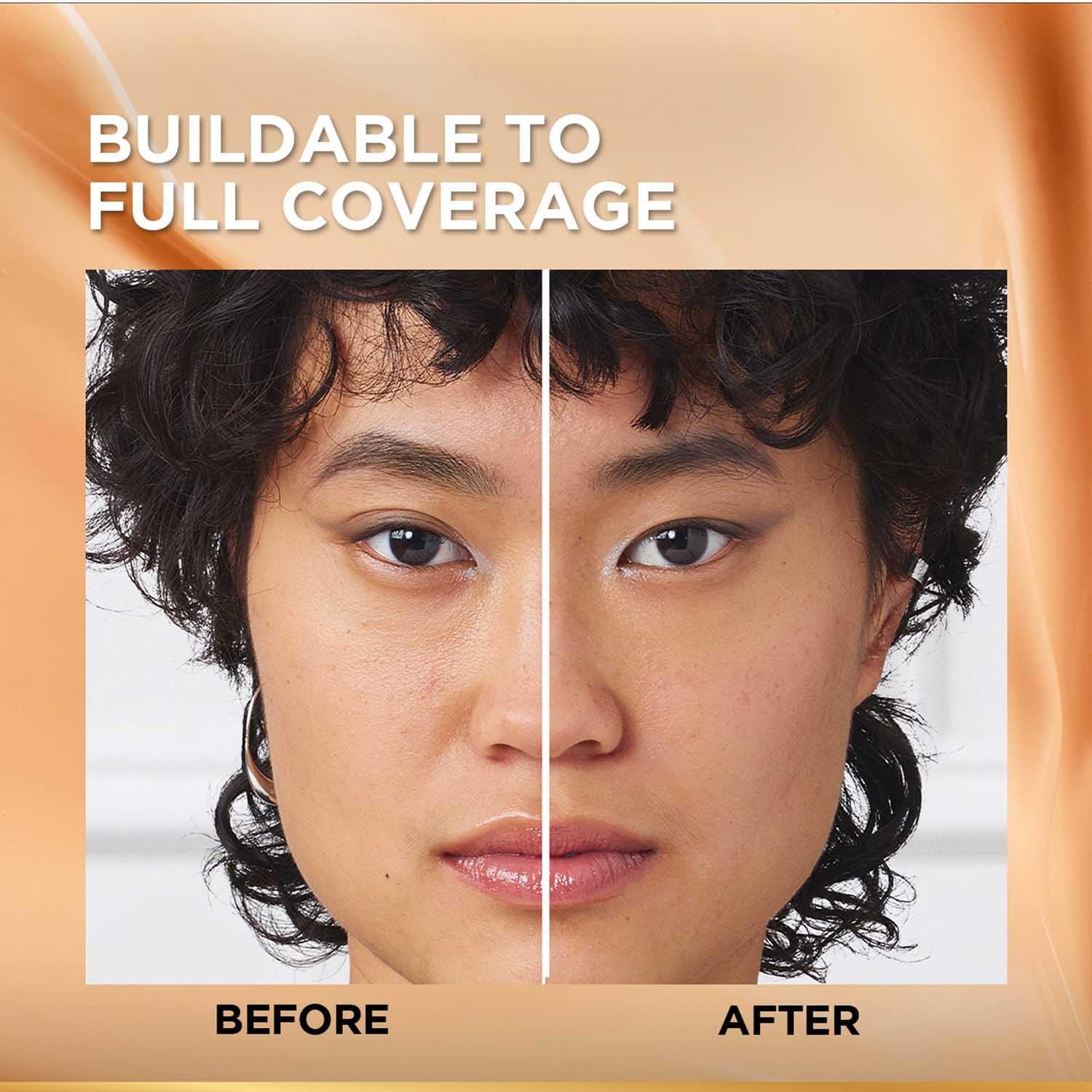 L'Oreal Paris Infallible 32H Fresh Wear Liquid Fdt, 250 Radiant Sand 32H Fresh Wear Liquid Foundation, Transfer-Proof, Sweat-Proof, Lightweight Breathable Texture, Full Coverage, Vitamin C thumbnail