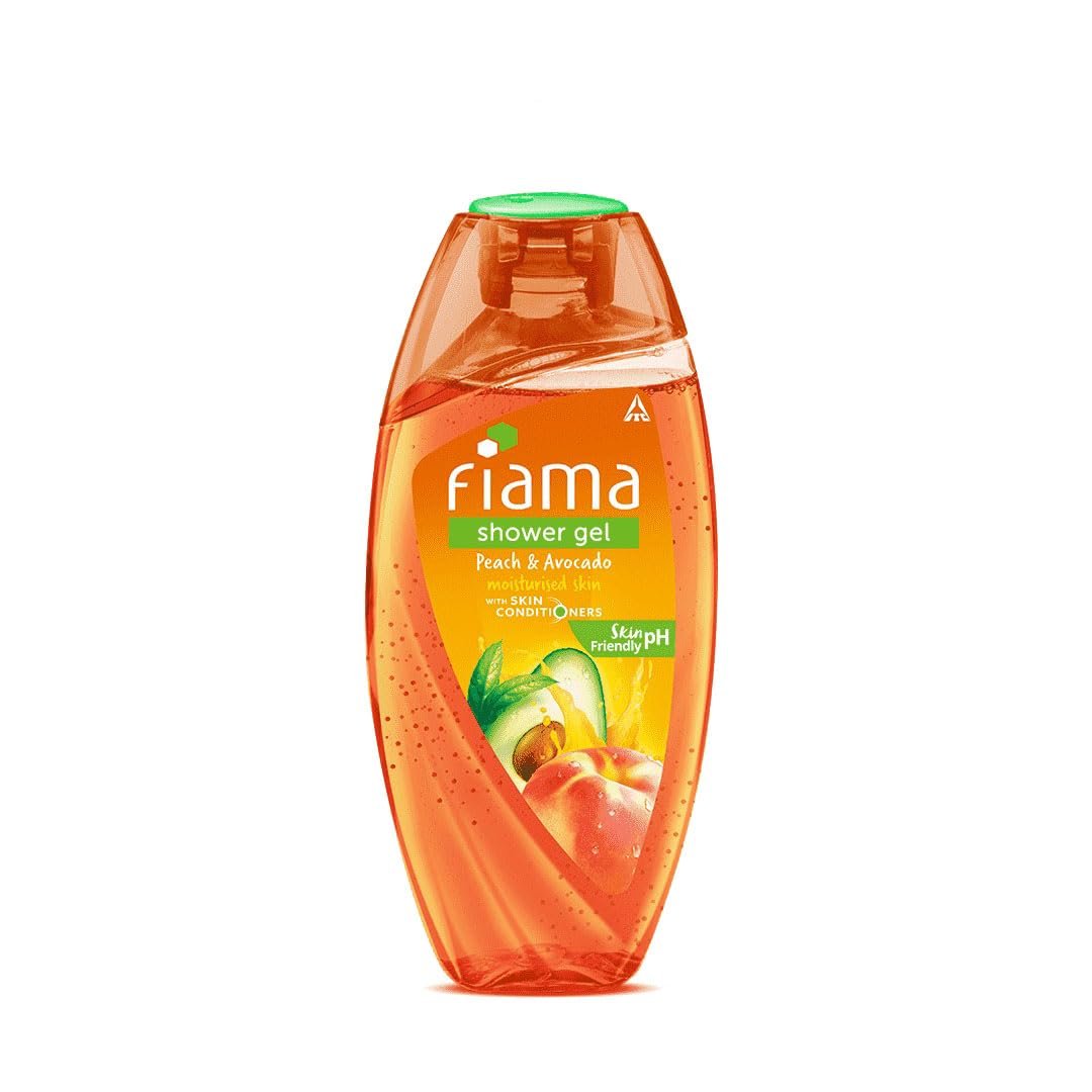 Fiama Body Wash Shower Gel Peach & Avocado, 250ml, Body Wash for Women and Men with Skin Conditioners for Soft & Moisturised Skin, Suitable for All Skin Types thumbnail