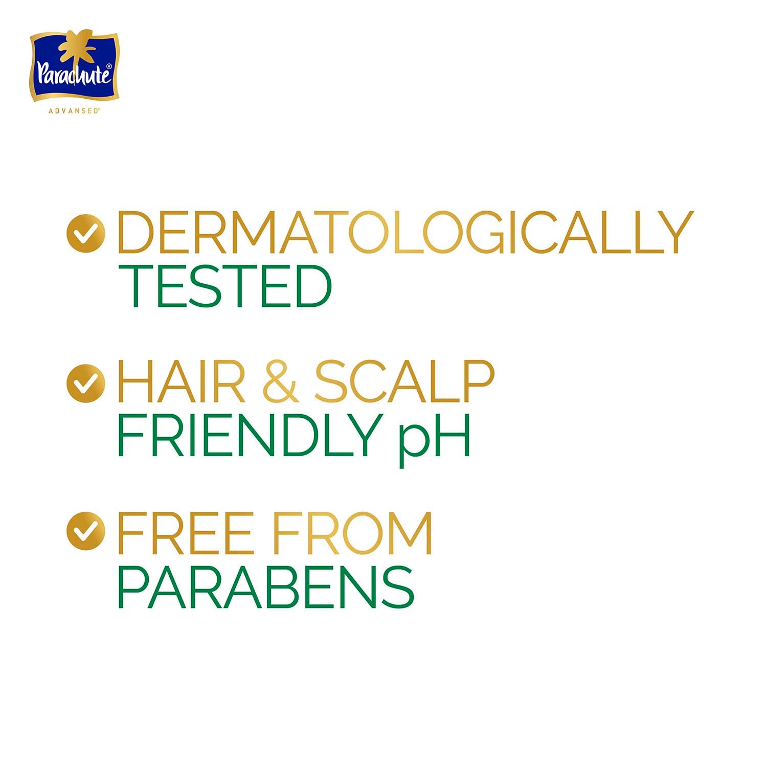 Parachute Advansed Protein Shampoo | with Coconut Milk and Aloe Vera | For up to 100% Damage Repair & up to 3X Softer Hair | For Men & Women | 340ml thumbnail