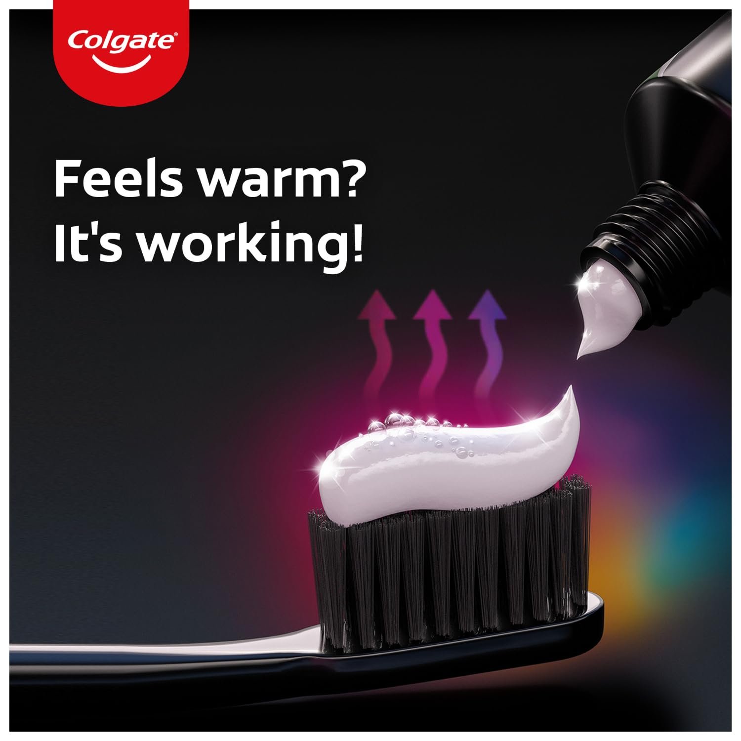 Colgate Visible White O2, Teeth Whitening Toothpaste (25g) for noticeably whiter teeth starting in 3 days with Active Technology, Enamel Safe Teeth Whitening & Fresh Breath thumbnail