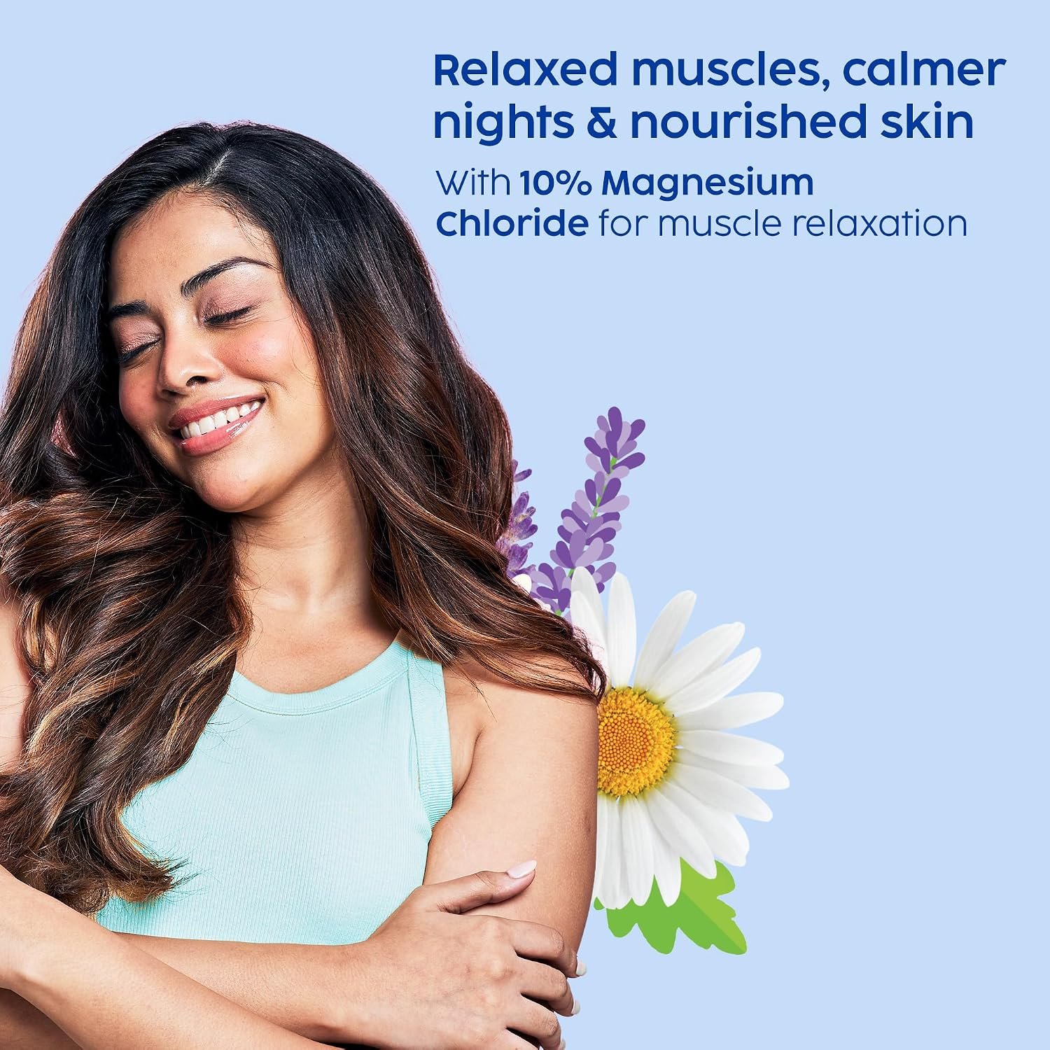 PLIX - THE PLANT FIX Chamomile Calm Magnesium Body Lotion | 10% Magnesium Chloride | Chamomile Extract | Lavender Oil | Helps Relax Tired Muscles | For Men & Women thumbnail