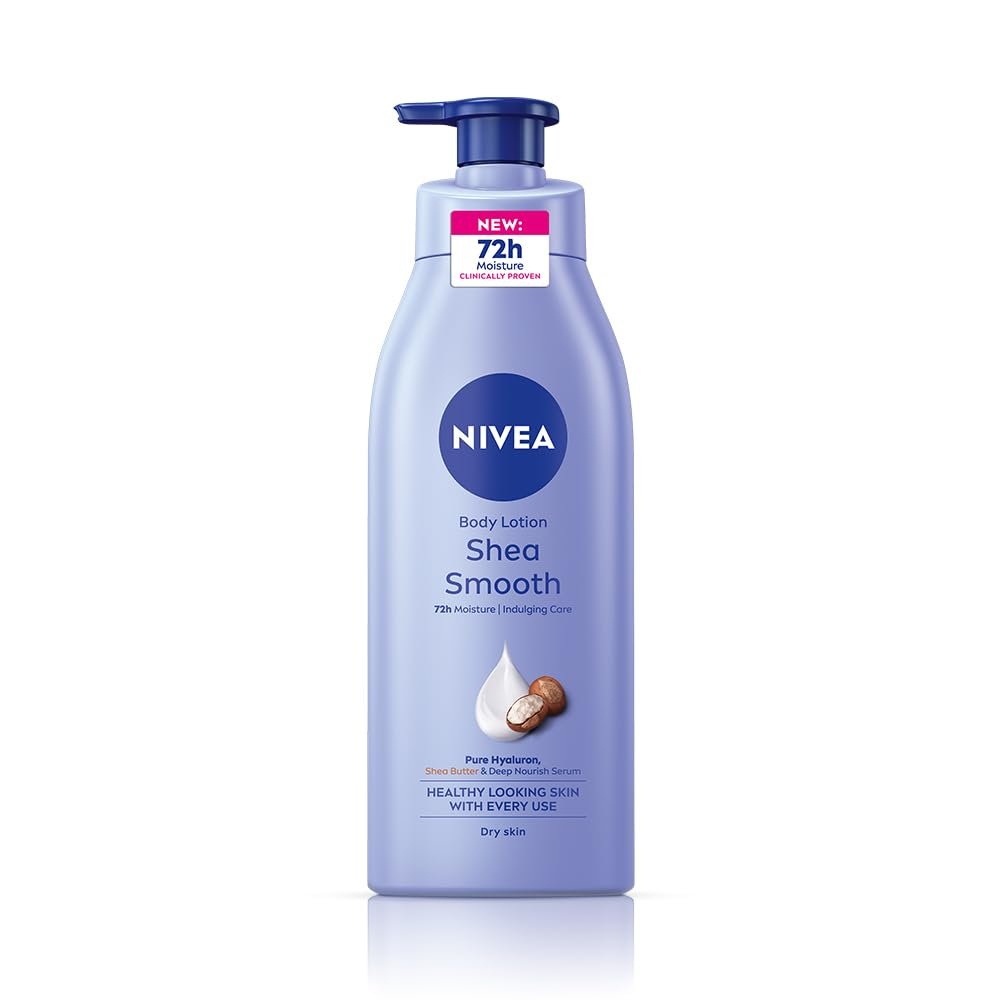 NIVEA Shea Smooth Body Lotion | 72 H Moisturization | 400ml