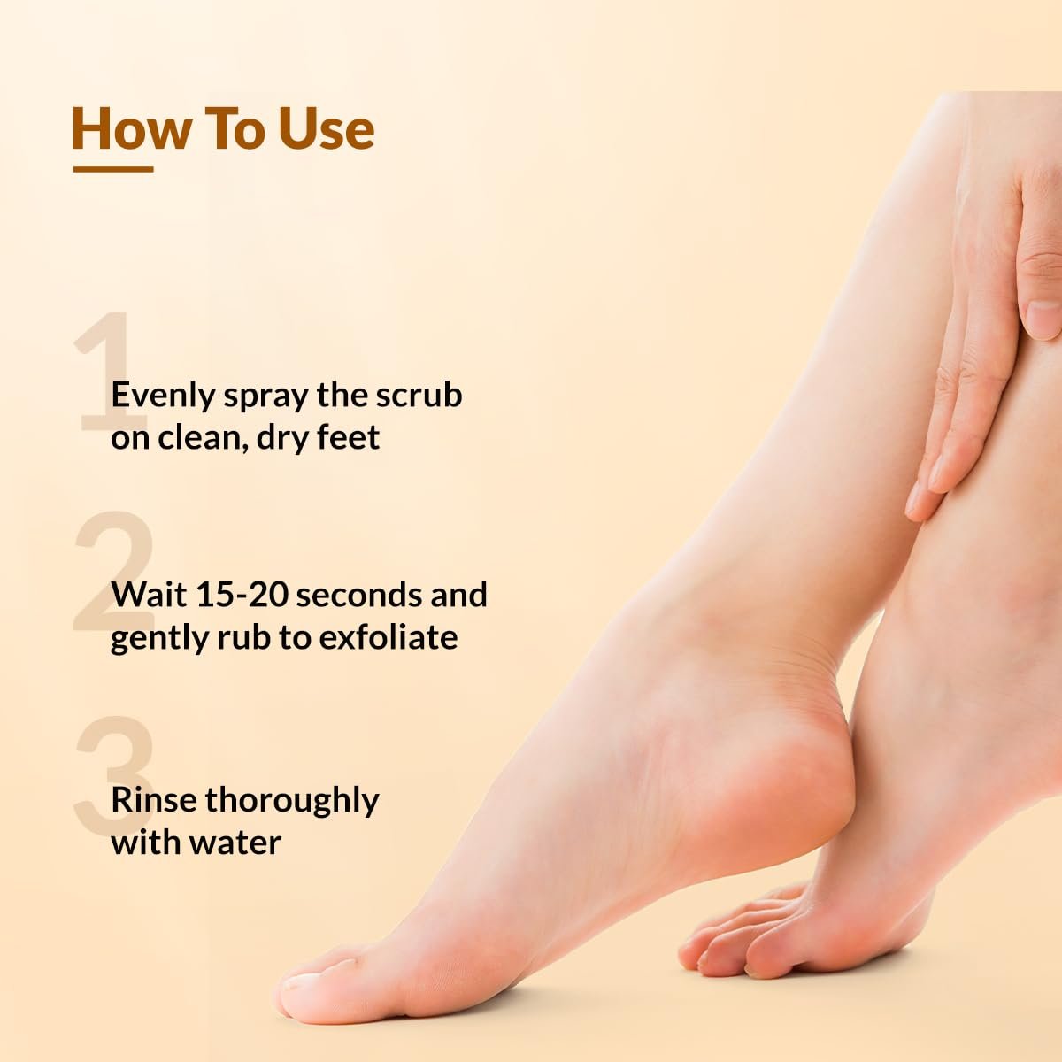 Fixderma Foobetik Foot Scrub Spray with Lactic Acid | 30 sec Foot Facial Spray | Foot Scrubber for Dead Skin | Callus Remover Spray | Heel Scrubber for Feet|Instantly Smooth & Soft Feet 50ml thumbnail