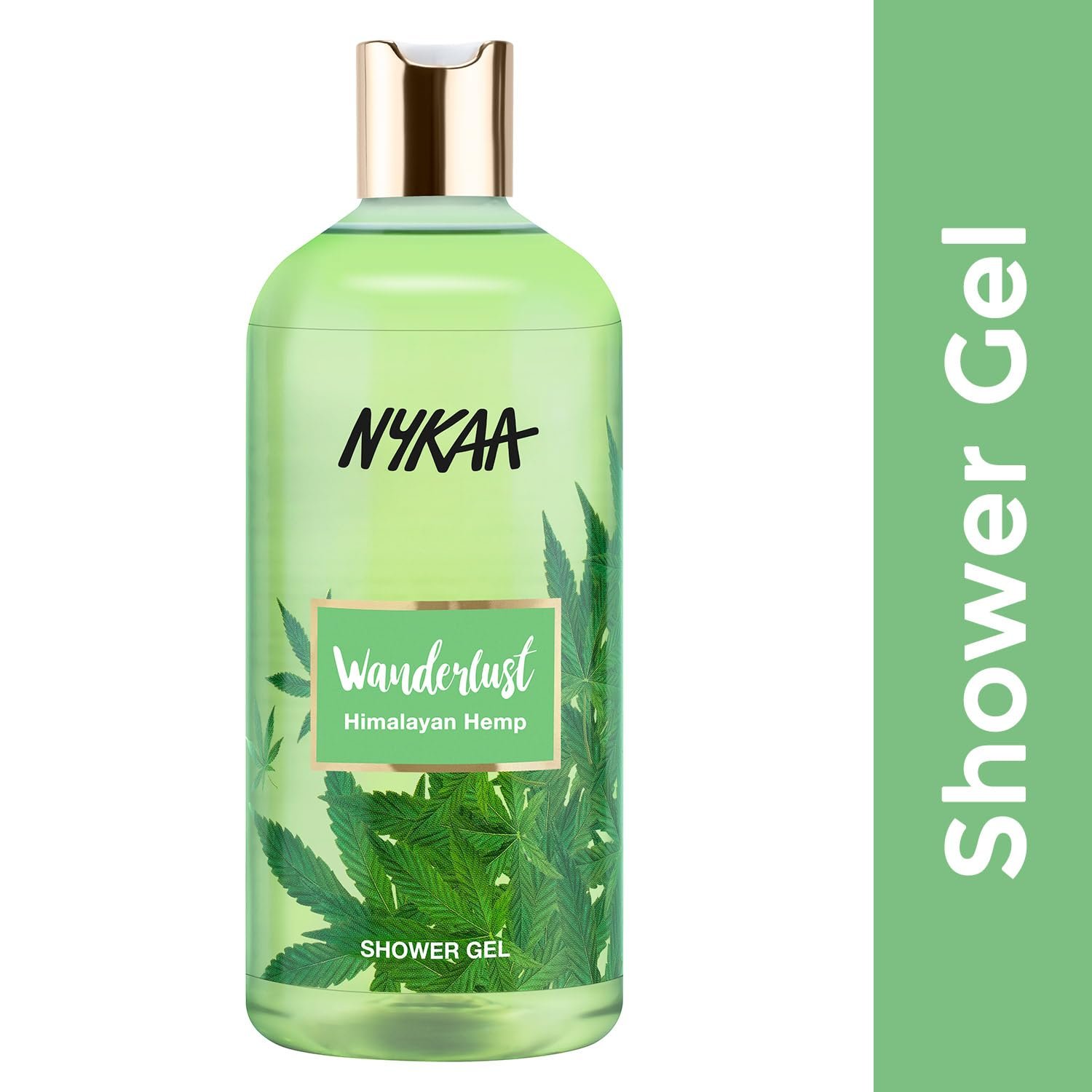 WanderlustHimalayan Hemp Shower Gel, 300 ml| Nourishes & Hydrates| Gentle Cleanser| Earthy Fragrance of Hemp |Enriched With Aloe Vera| Paraben-Free, Vegan Formula| Suitable for All Skin Type thumbnail