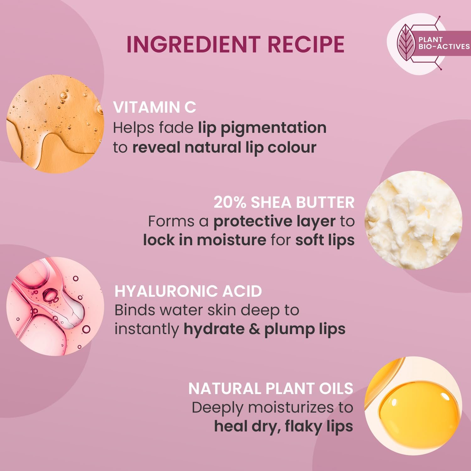 Dot & Key Lip Plumping Mask With Vitamin C + E for Naturally Glowing, Fading Pigmentation, Smoothing Flaky & Dry Lips - Soft, Smooth & Plump 15ml thumbnail