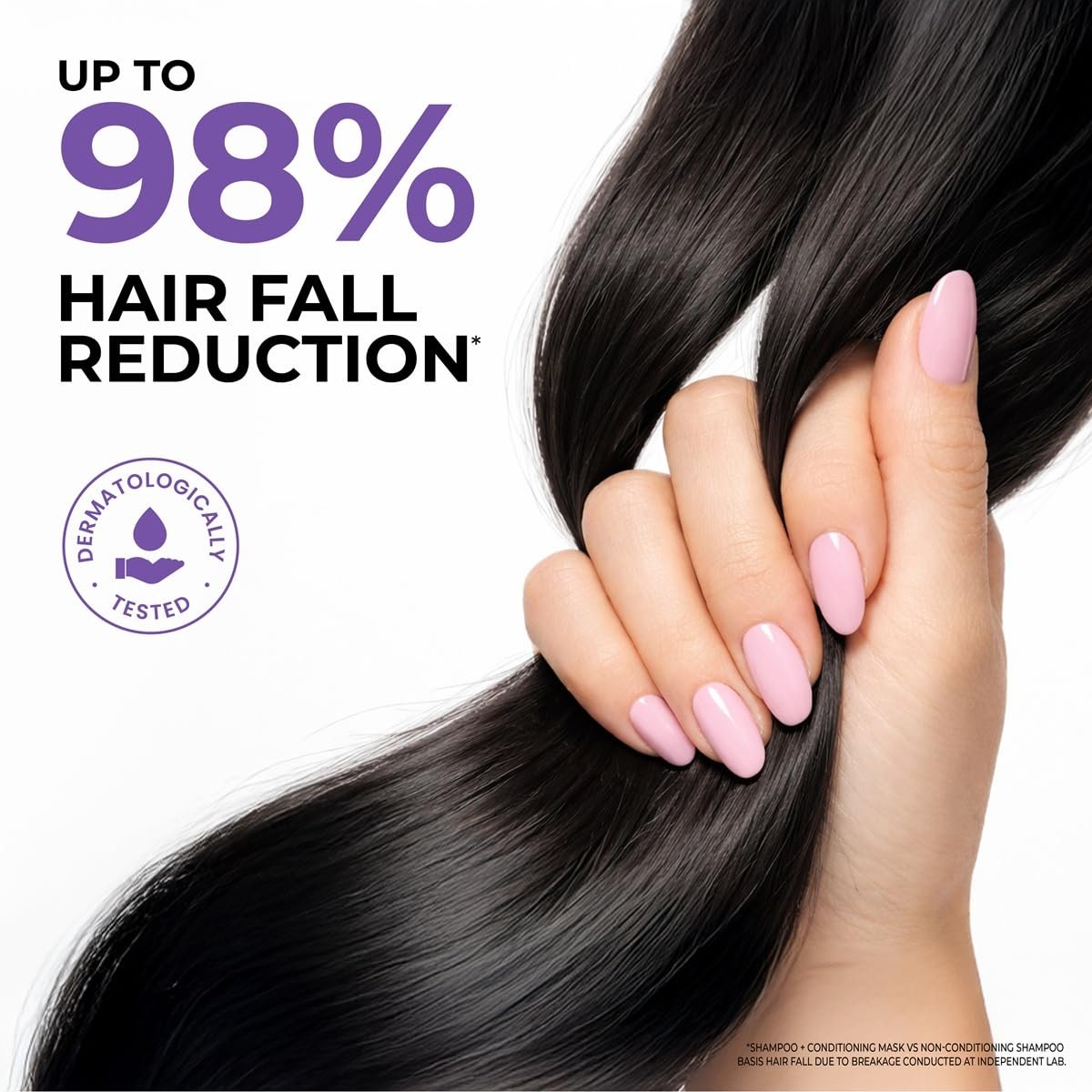 Vatika Bio-Infusions Anti Hairfall Shampoo | Tuscan Rosemary & Ginseng | 2% Plant Biotin + Vitamin B7 | 98% Reduction in Hairfall | Boost Hair Growth thumbnail