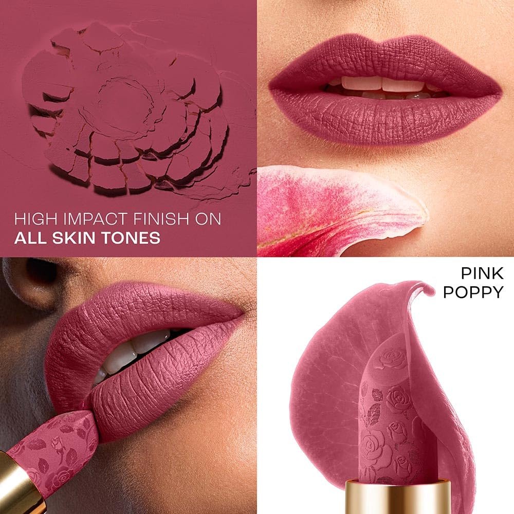 LAKMÉ LAKM Lakme Rouge Bloom Powder Matte Bullet Pink Tulip 203-4gm thumbnail