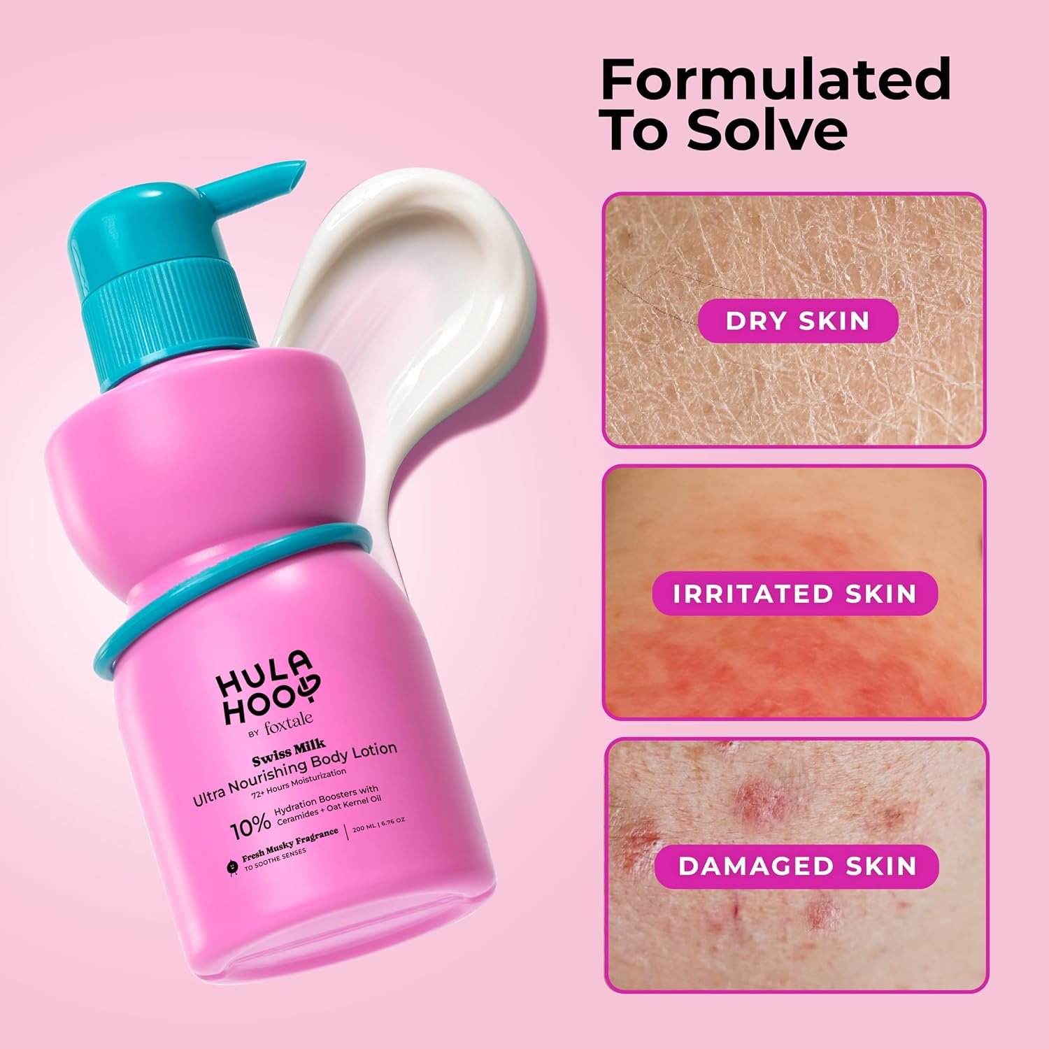 Hula Hoop Brightening Body Lotion with Kojic Acid 200ml | Helps Reduce the Appearance of Pigmentation & Dark Spots | Moisturizes & Brightens Skin thumbnail