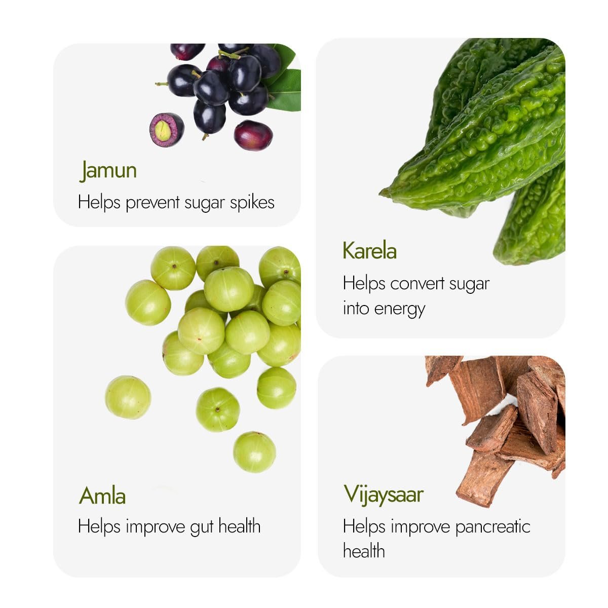 Dia Free Tablets, 30 Tablets | Single Dose Daily | Helps Manage Sugar Levels With Karela, Jamun, Gudmar & 3 More | 1 Month Pack thumbnail