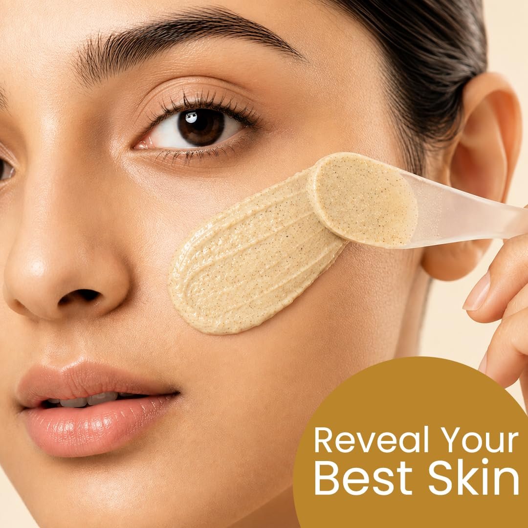 Jovees Herbal Glow Face Pack for Tan Removal & Brightening | Clay Face Mask to Clean Pores, Remove Blackheads & Dark Spots | Hydrating Face Pack for All Skin Types - 120g thumbnail