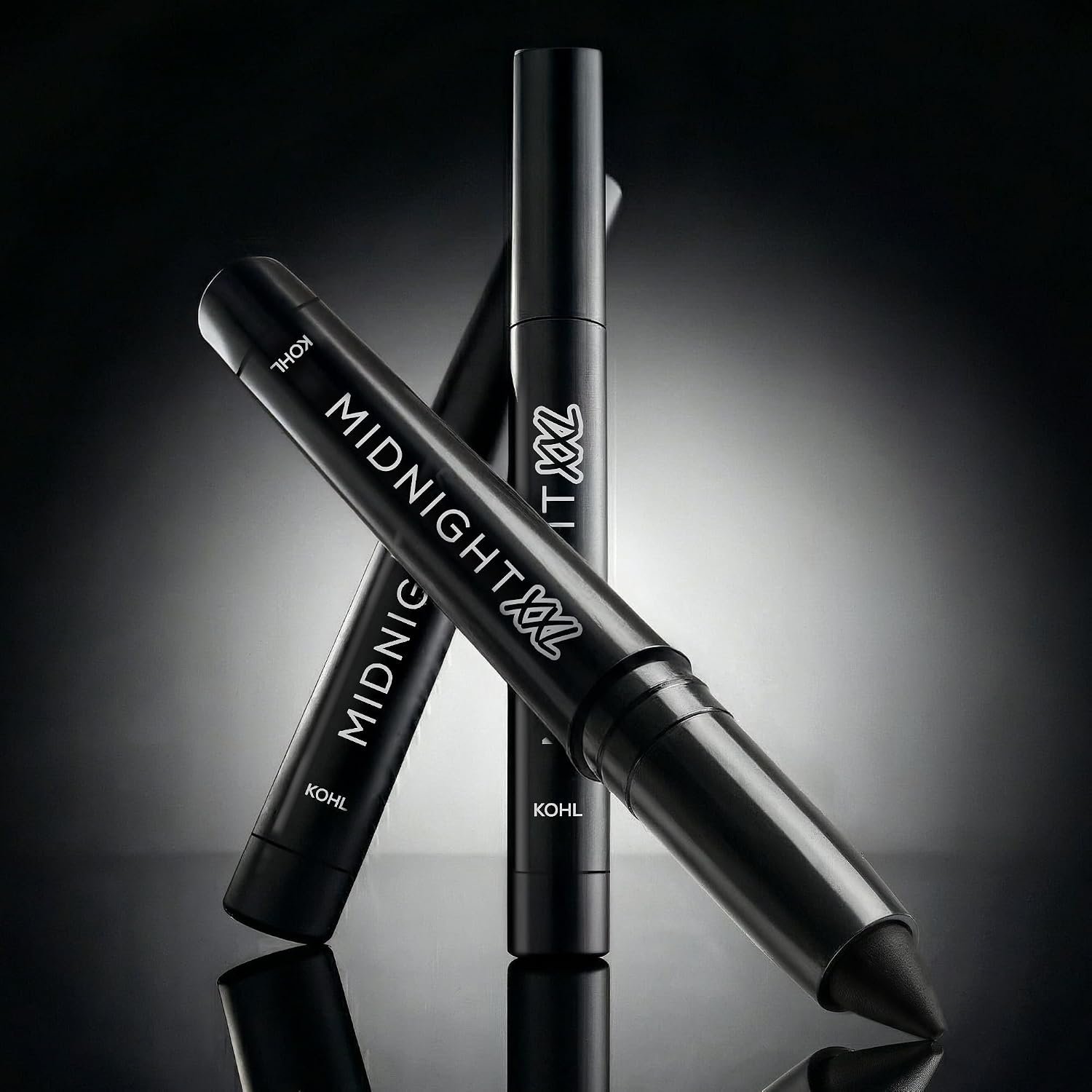 RENEE Midnight XXL Kajal | Black Kohl Pencil with Built-in Sharpener | Waterproof, Smudge-proof, 24Hr Long-Lasting | Ultra-Rich Pigment, Smooth Glide | 1.5g thumbnail