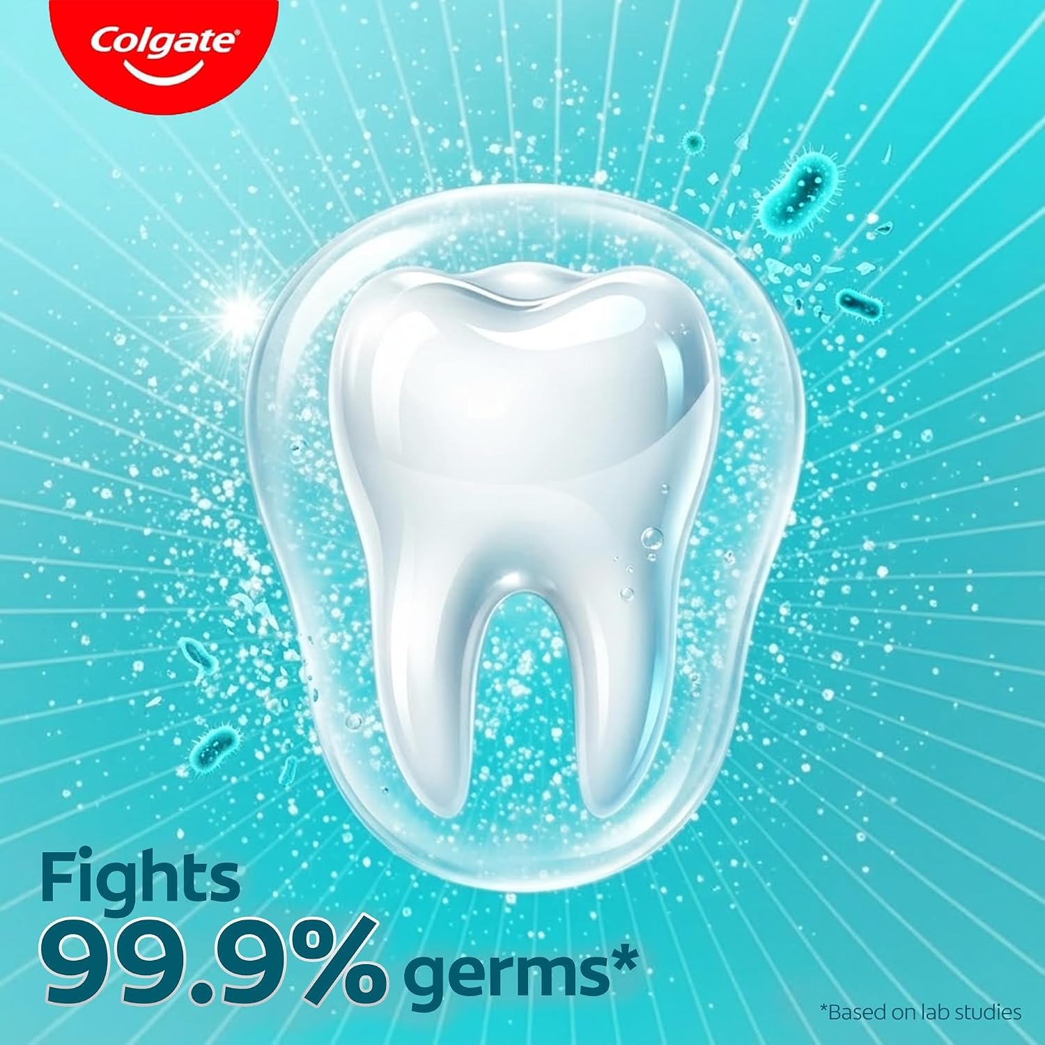 Colgate Active Salt Toothpaste, Germ Fighting Toothpaste for Healthy Gums and Teeth, Tooth Decay Prevention, Gum Protection, Eliminates Bad Breath, Plaque Removal (300g/200g X 1 and 100g X 1 thumbnail