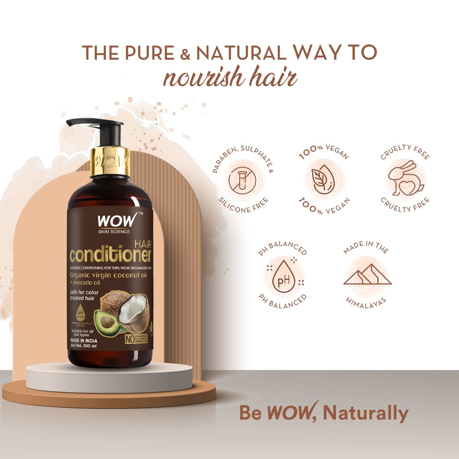 WOW Skin Science Hair Conditioner, 300ml thumbnail