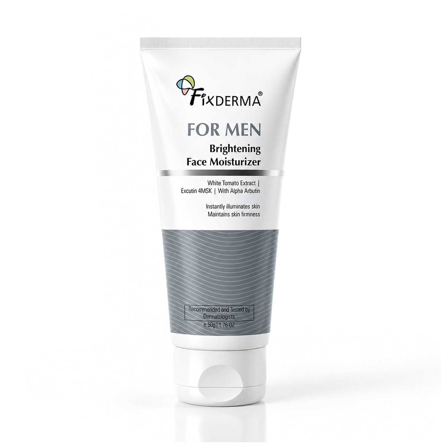 Fixderma Brightening Face Moisturizer for Men | Helps Reduce & Even Skin Tone | Hydrating Moisturizer for Bright, Smooth & Healthy-Looking Skin | 50g thumbnail