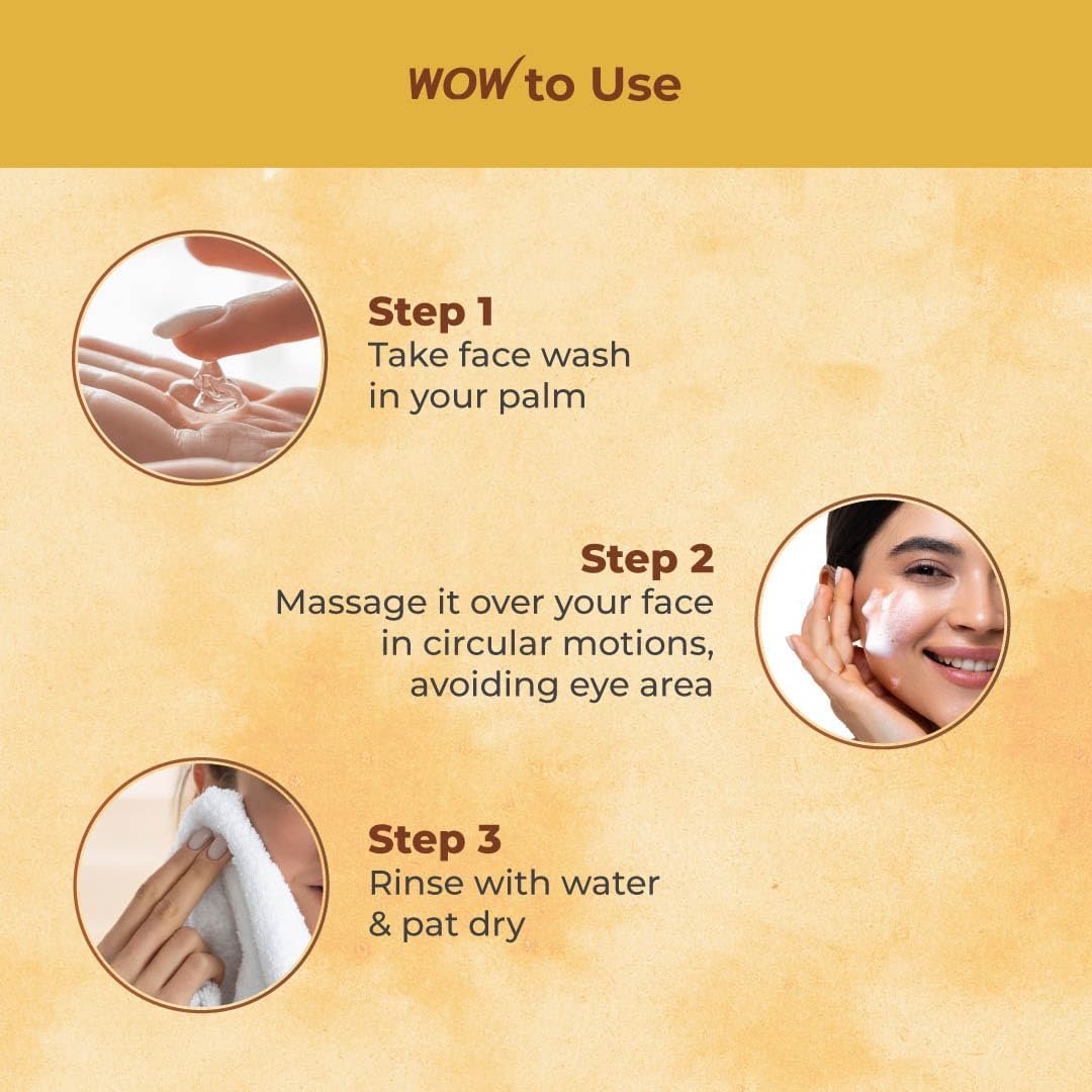 WOW Skin Science Purifying Multani Mitti Face Wash for All Skin Types | Controls Excess Oil | Brightens & Purifies Skin | Face Wash for Women & Men | Paraben Free | (150ml) thumbnail