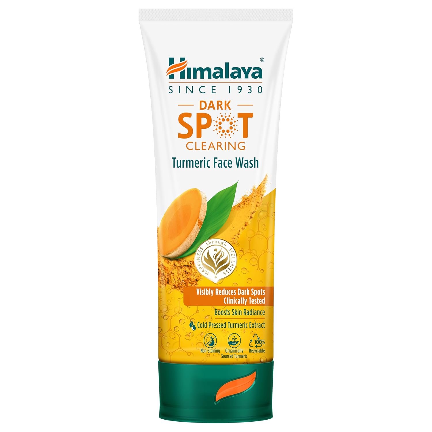 Himalaya Dark Spot Clearing Turmeric Face Wash | For glowing skin with Niacinamide | Suitable for all skin types |  For Men & Women | 100ml thumbnail