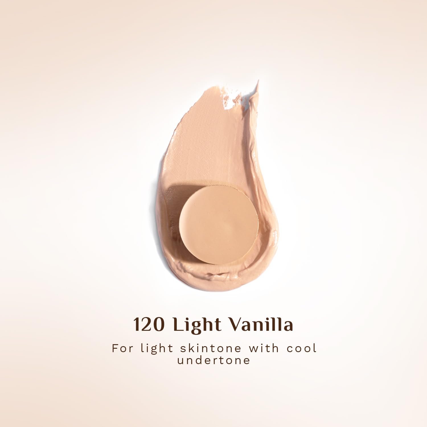 Pilgrim Dream Matte Foundation Stick Light Vanilla-120 | Lightweight Full Coverage Air Brush Finish Infused with Vitamin C 10gm thumbnail