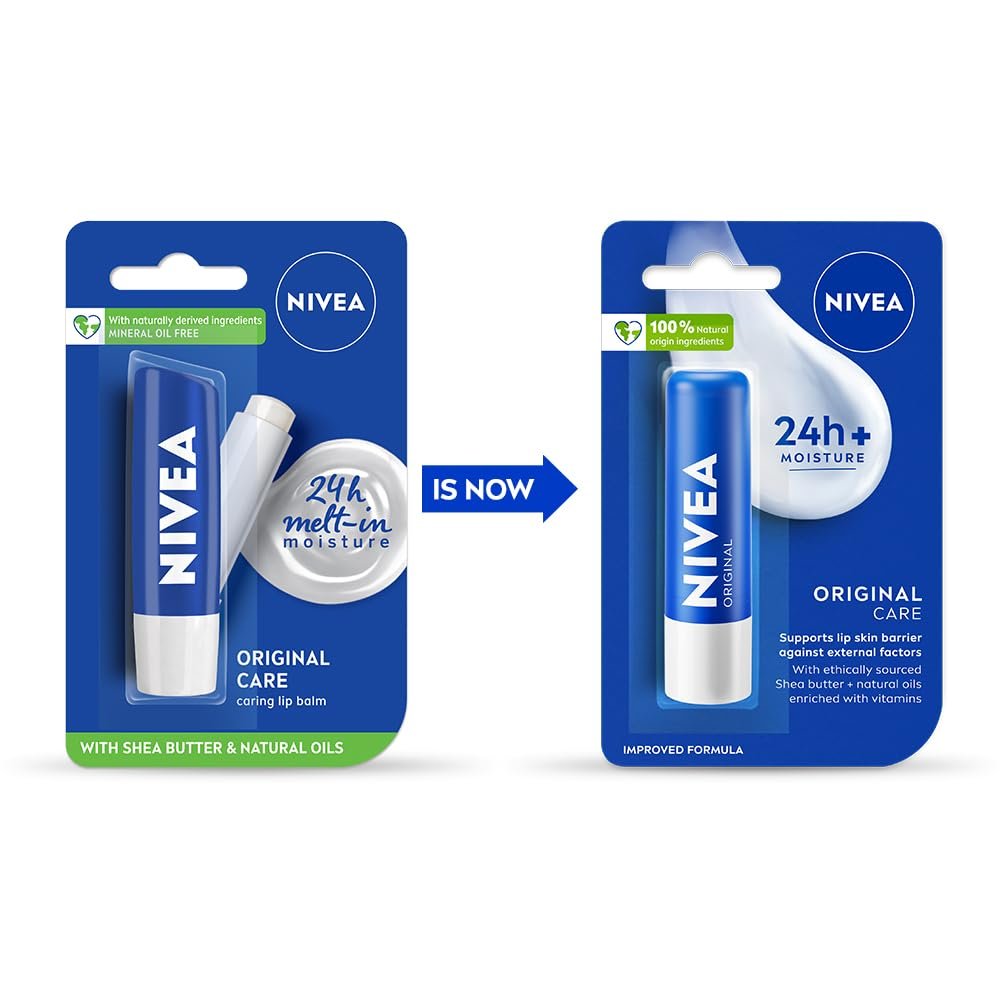 NIVEA Original Care Lip Balm 4.8g thumbnail