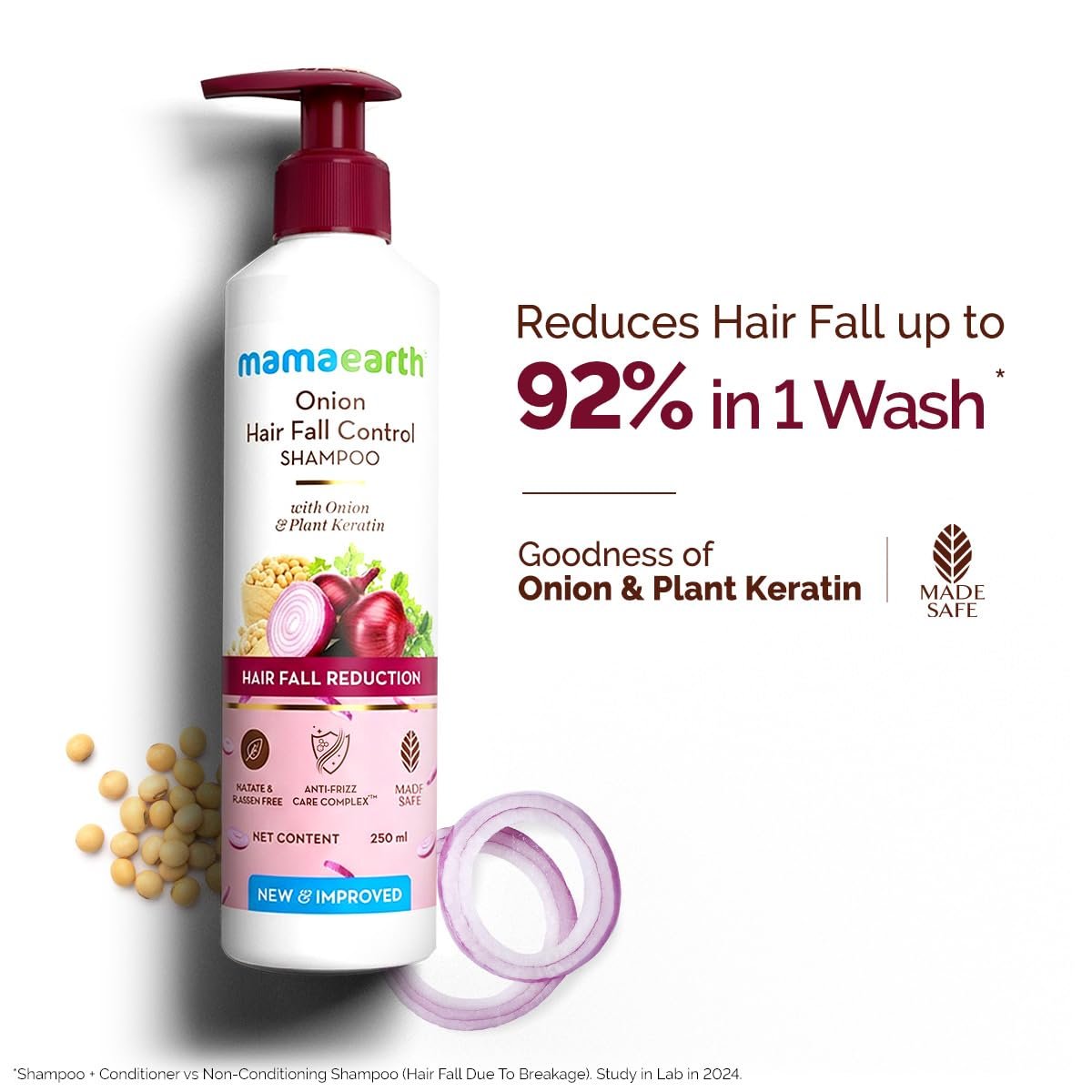 Mamaearth Onion Shampoo 250ml thumbnail