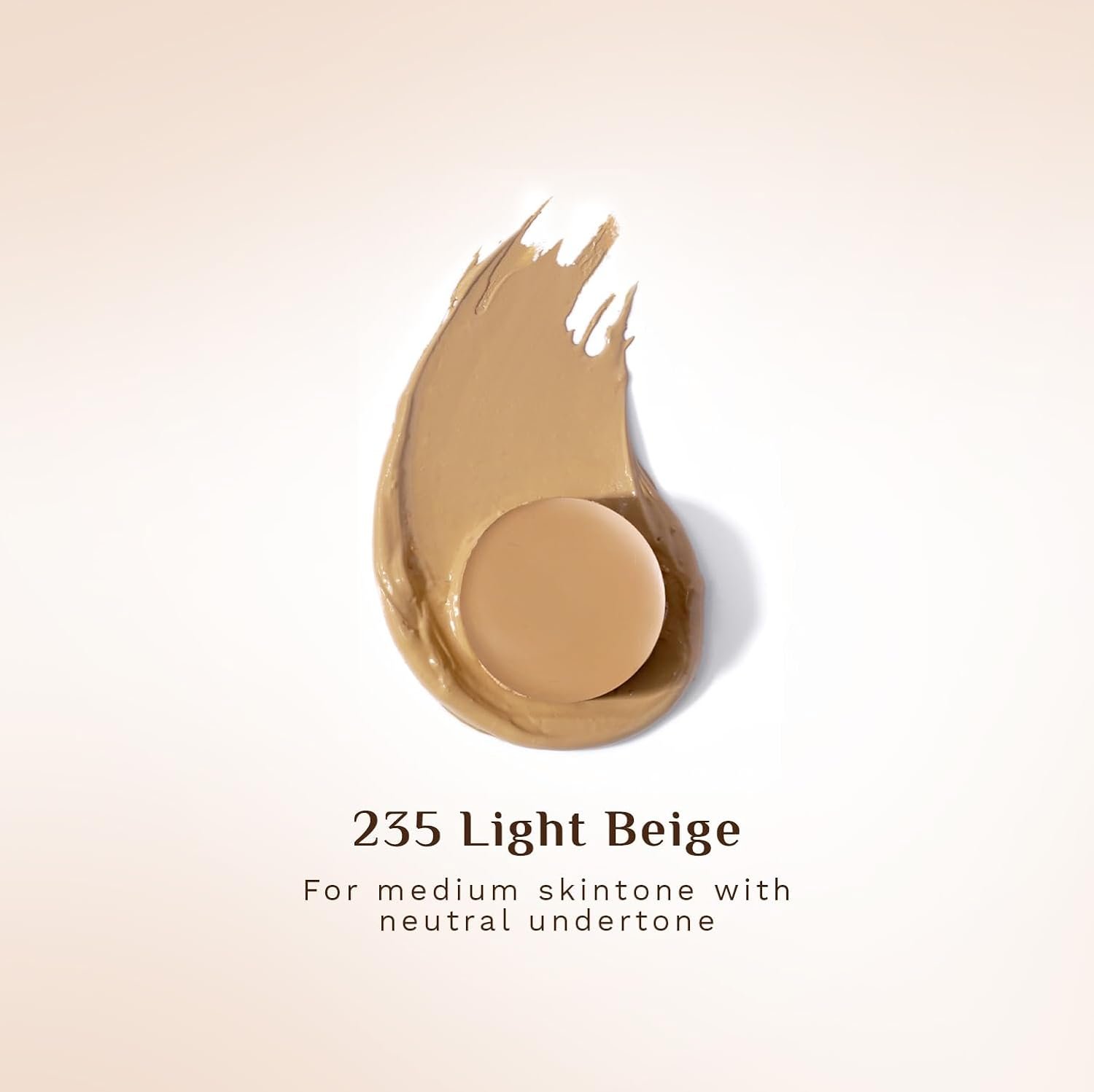 Pilgrim Dream Matte Foundation Stick Light Beige -235 | Lightweight Full Coverage Air Brush Finish Infused with Vitamin C 10gm thumbnail