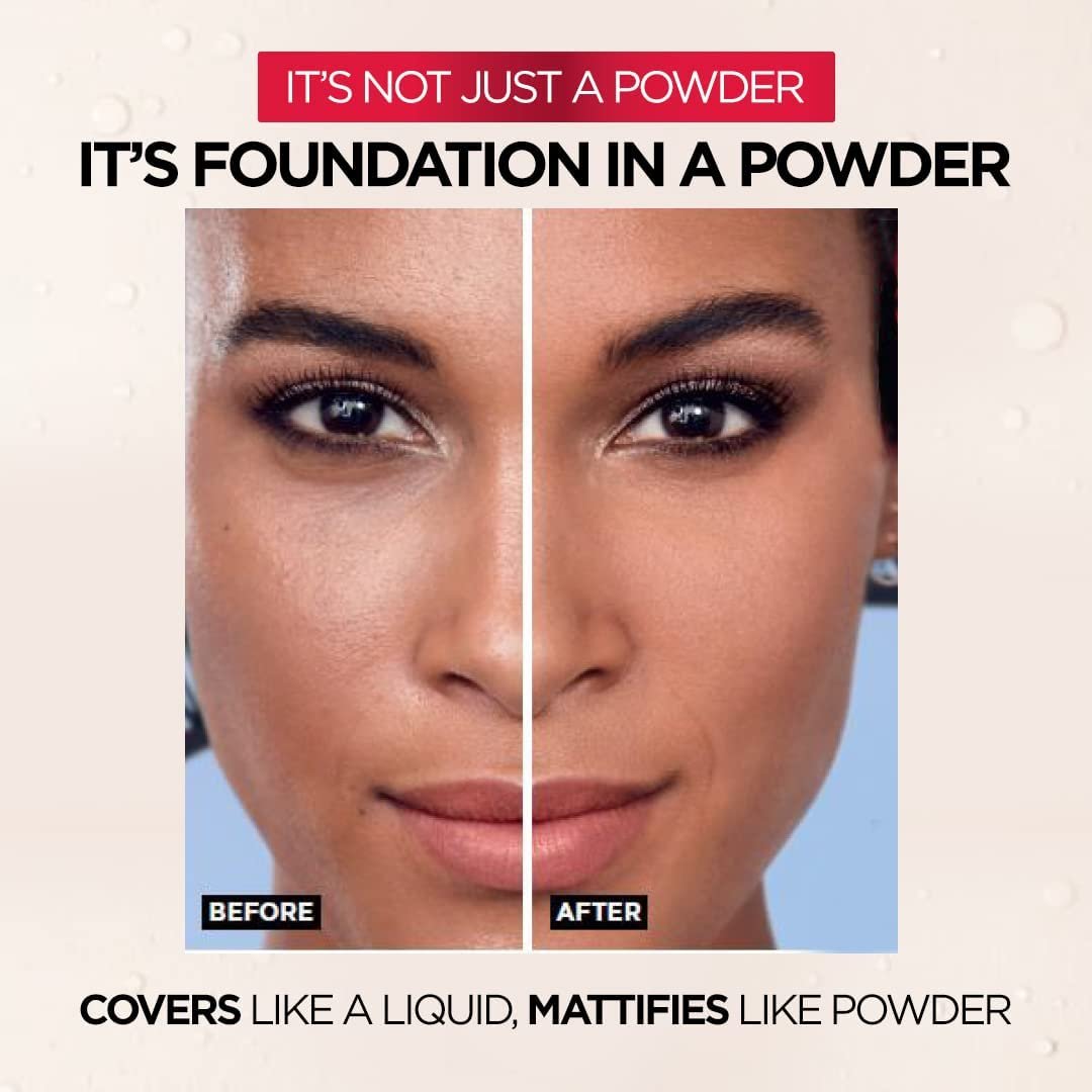 L'Oreal Paris Infallible 24H Powder Foundation, 200 Golden Sand 24H Fresh Wear Powder Foundation, Matte Finish, Sweat-Proof & Waterproof, Weightless High Coverage, Non-Comedogenic thumbnail