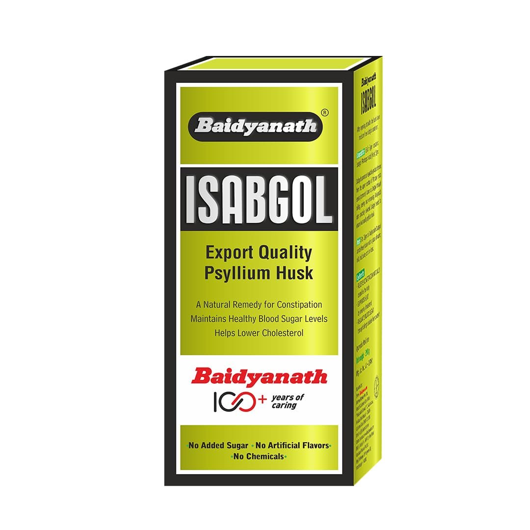 Baidyanath Asli Ayurved Isabgol - Psyllium Husk Powder - 200Grams thumbnail