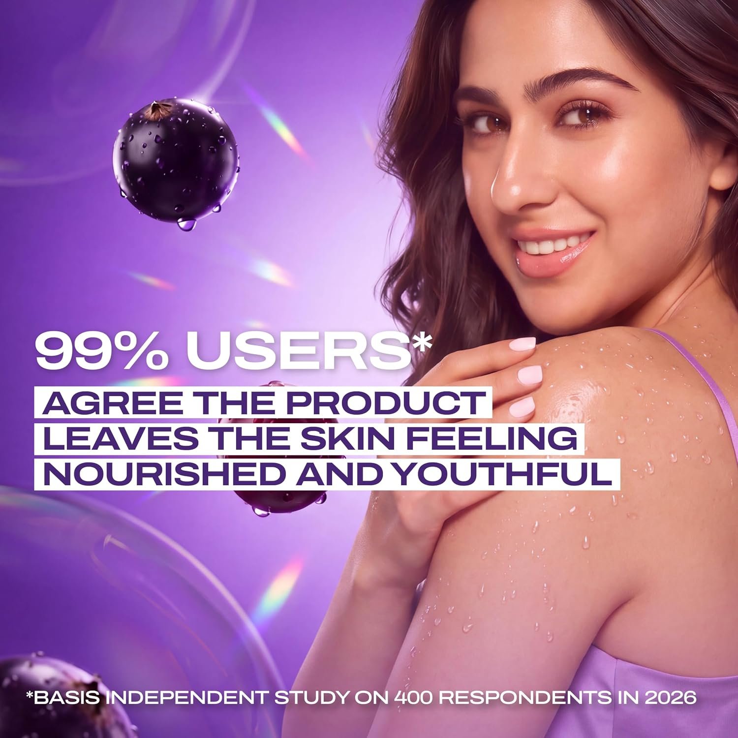 Fiama Shower Gel Body Wash Blackcurrant & Bearberry, 750ml | Moisturizing Body Wash with Skin Conditioners | Soft, Smooth & Radiant Skin | Dermatologist tested | Paraben Free | thumbnail