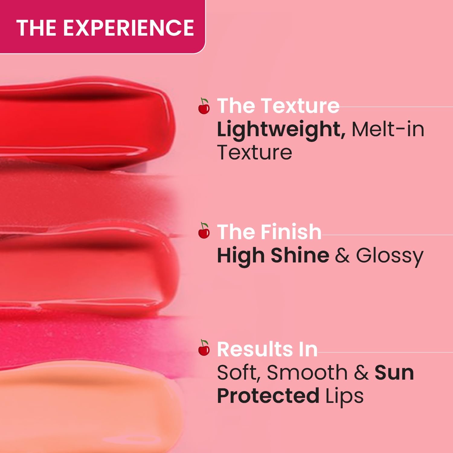 Dot & Key Cherry Lip-Balm SPF 50 (12gm) | Moisturization |For Smooth and Brightening | Shea Butter with Vitamin E | Tinted Lip-Balm for Glossy, Buttery Soft Lips thumbnail