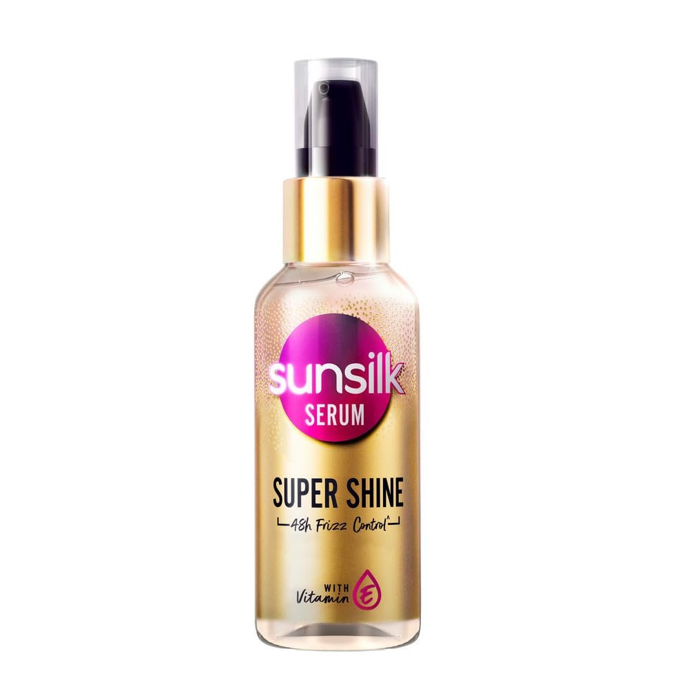 Sunsilk Super Shine Hair Serum For Dry frizzy Hair with Vitamin E Nourishment, 48 hour frizz free, non-sticky, 45ml thumbnail