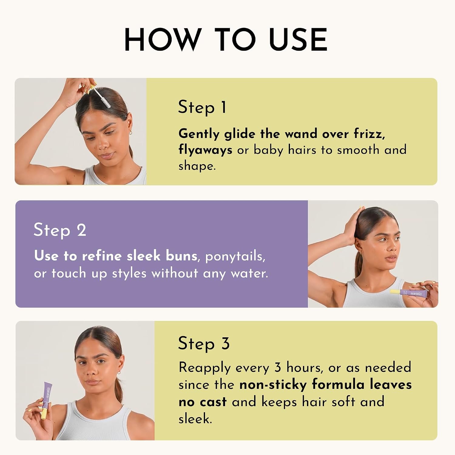 Fix My Curls Frizz Finishing Wand | Instant Flyaway Control | 15ml Smooths frizz and flyaways for a soft, neat finish without water. thumbnail
