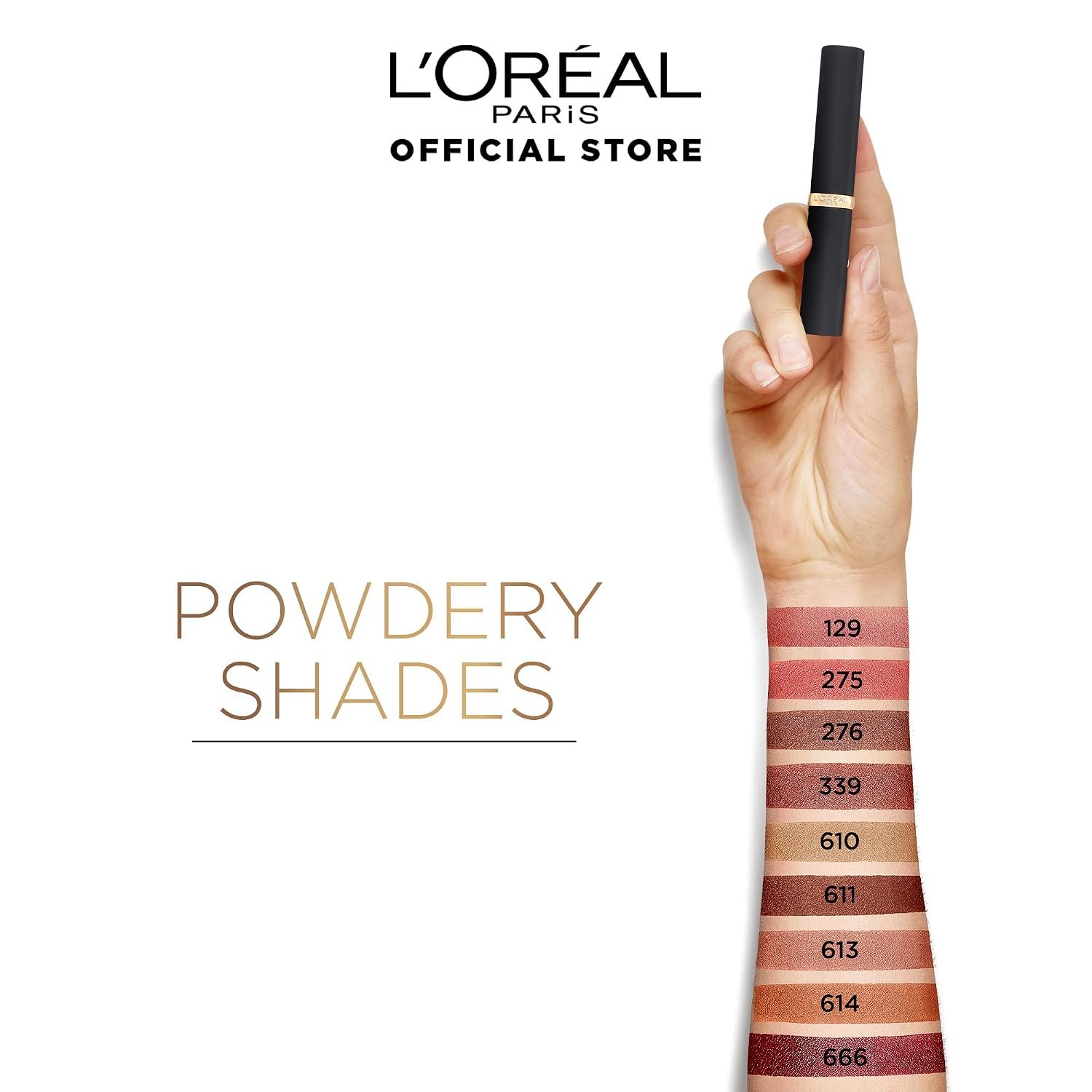 L'Oreal Paris Color Riche Intense Volume Matte Lipstick, 275 La Terra Attitude, 1.8 gm thumbnail