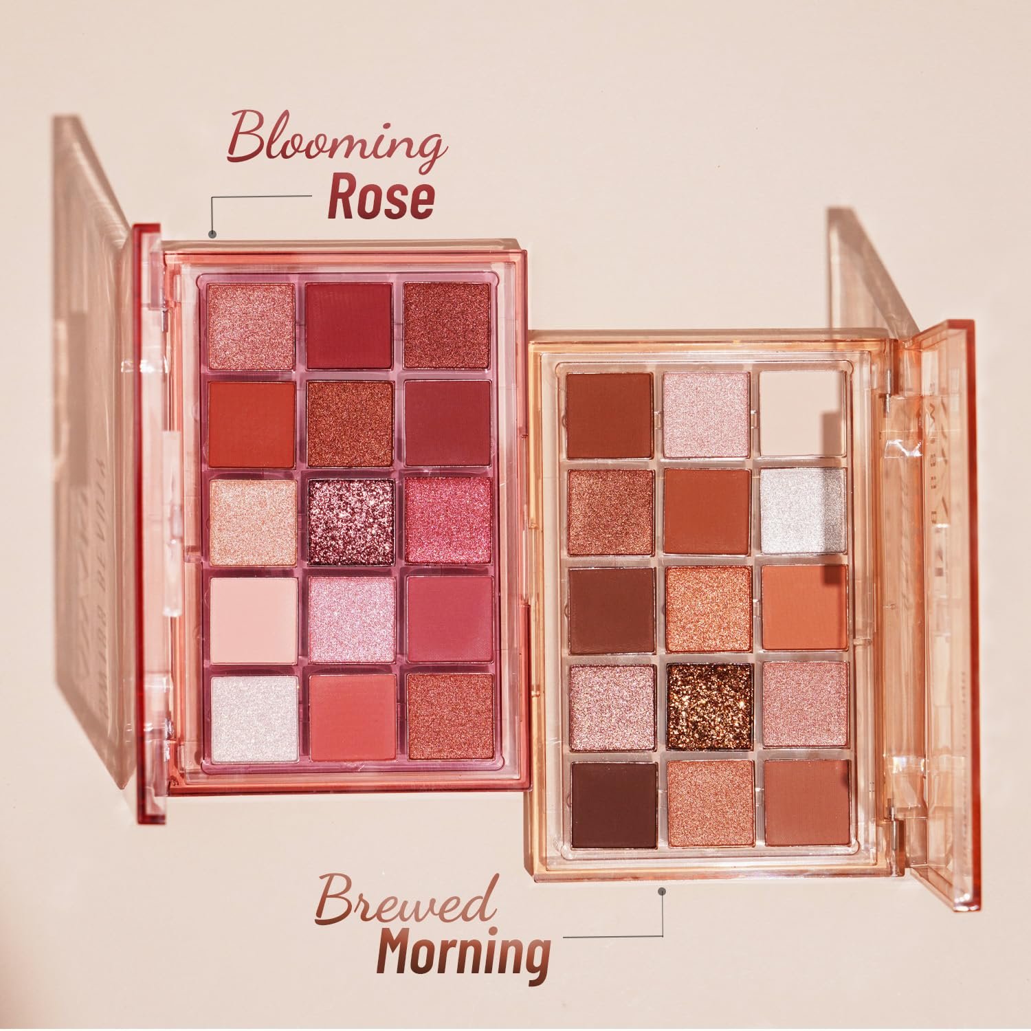 Swiss Beauty Awaken Eyeshadow Palette | Matte + Shimmer Finish | Long-Lasting | Blendable | Shade- 1. Brewed Morning, 11g thumbnail