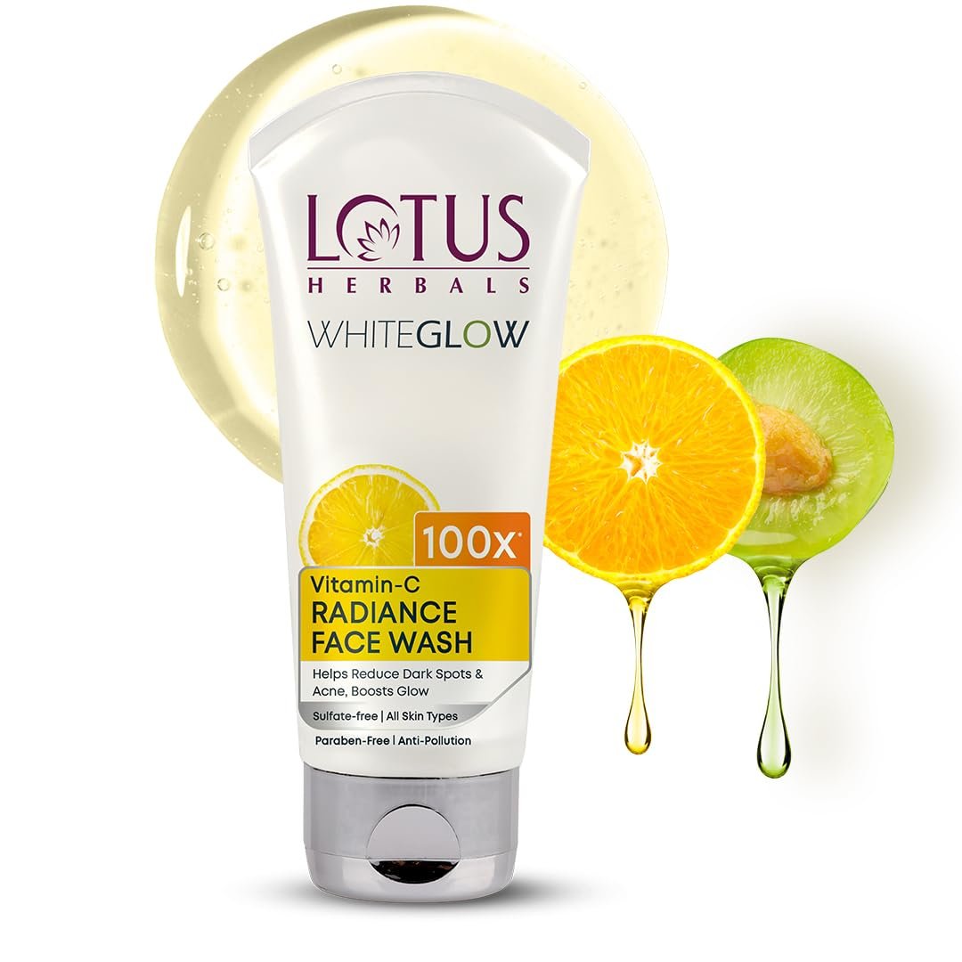 Lotus Herbals WhiteGlow Vitamin C Radiance Face Wash 100g