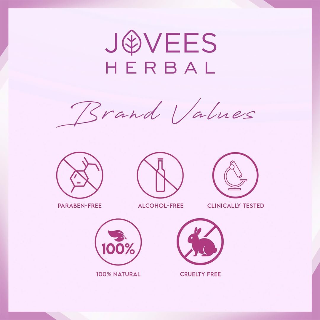 Jovees Herbal 2% Alpha Arbutin Pigmentation Cure Serum With 1% Kojic Acid, Cica Extract & Vitamin B3 | Reduces Blemishes & Improves Skin Texture | Brightens Skin | For All Skin Types | 30 ml thumbnail