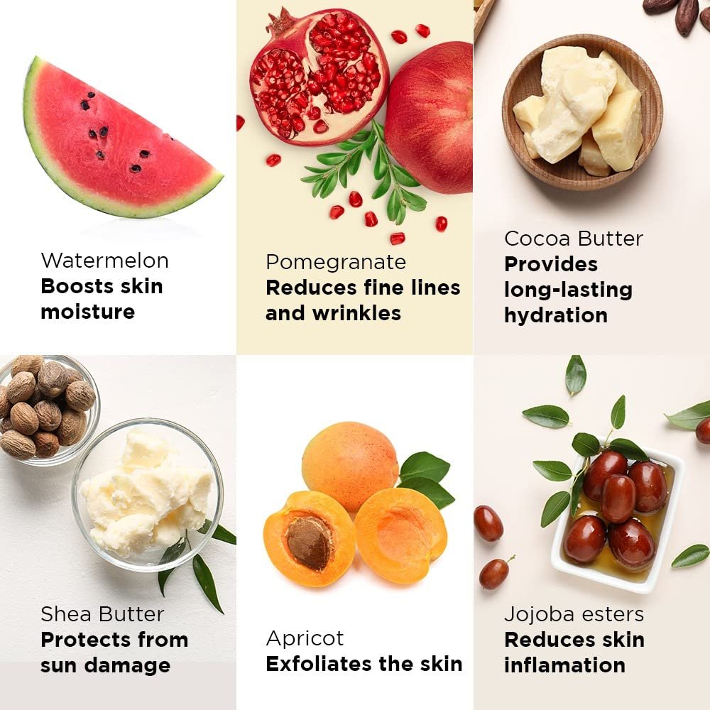 Joy Revivify Hyaluronic & Watermelon 24H Deep Moisture Hydrating Serum Cream | Deep Moisturizing Cream | Silky Smooth Feel | Vitamin A, C, E & B6 | Cocoa Butter – 50 ml thumbnail