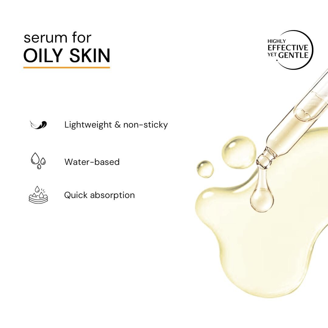 Deconstruct 10% Vitamin C Serum for Brightening| Powered by Liposomal Technology for Visible Glowing Skin|Targets Dull & Uneven Skin Tone |For Oily Skin| 30ML thumbnail