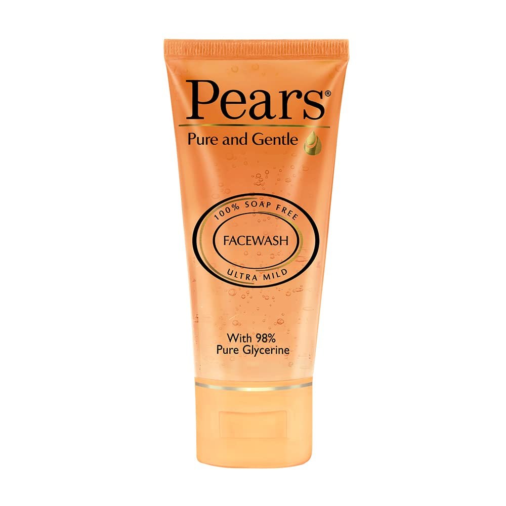 Pears Pure & Gentle Daily Cleansing Face Wash with Glycerine | pH-Balanced, 100% Soap-Free Mild Facial Cleanser for Soft, Smooth & Fresh-Looking Skin | 150g thumbnail