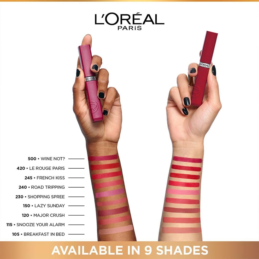 L'Oreal Paris Infallible Matte Resistance Liquid Lipstick, Le Rouge Paris thumbnail