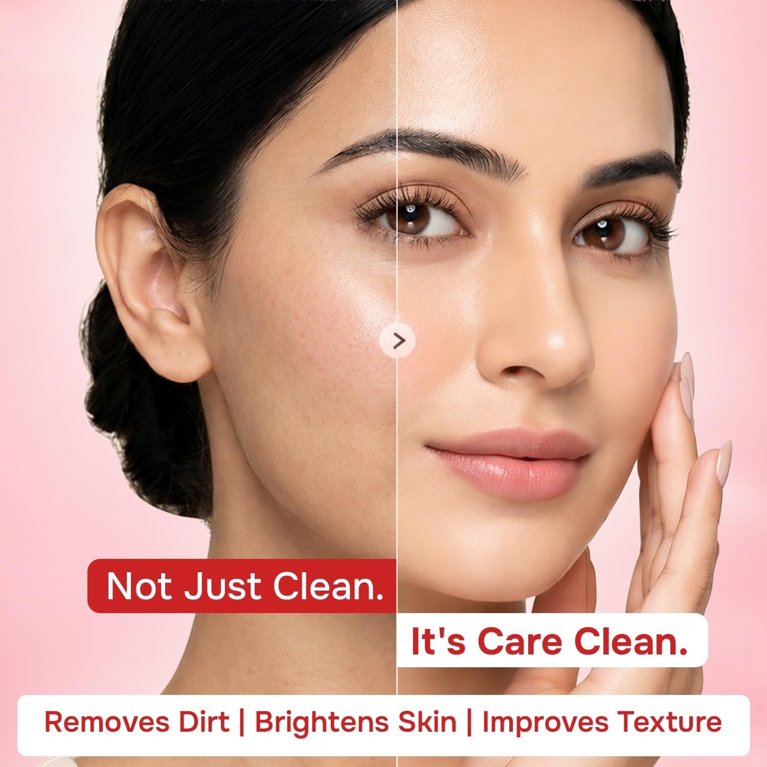Swiss Beauty Care Juicy Glow Face Wash | Strawberry + Glycolic Acid | Removes Dirt & Grime | Refreshes and Revitalises Refines Skin Texture | Gently Exfoliates - 100g thumbnail