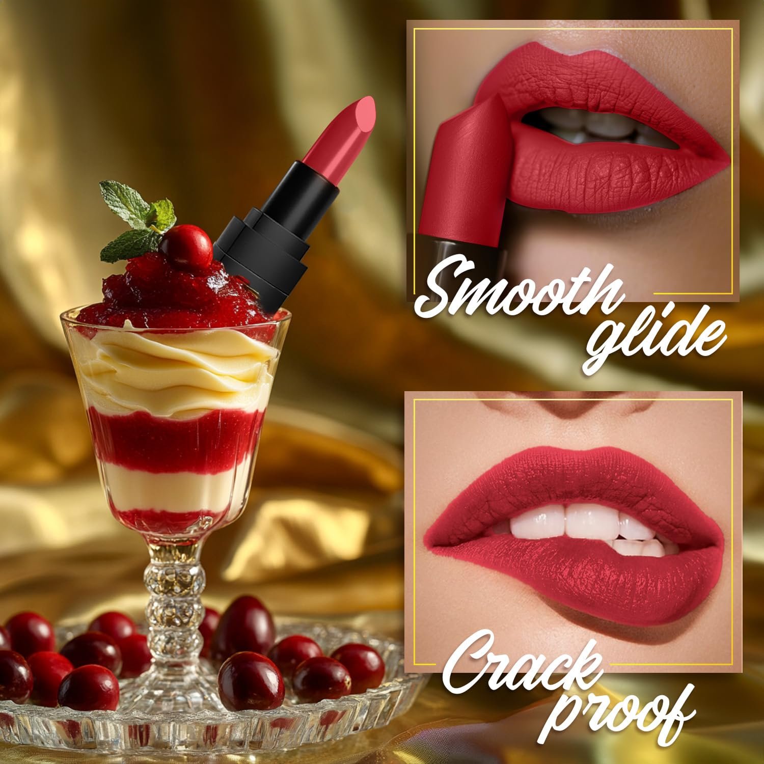 FACES CANADA Comfy Matte Wow Bullet Lipstick - Mulberry Fudge (Pink) 4.2g | Smooth Matte Finish | Highly Pigmented | Long Lasting | Super Hydrating | Glides Effortlessly thumbnail