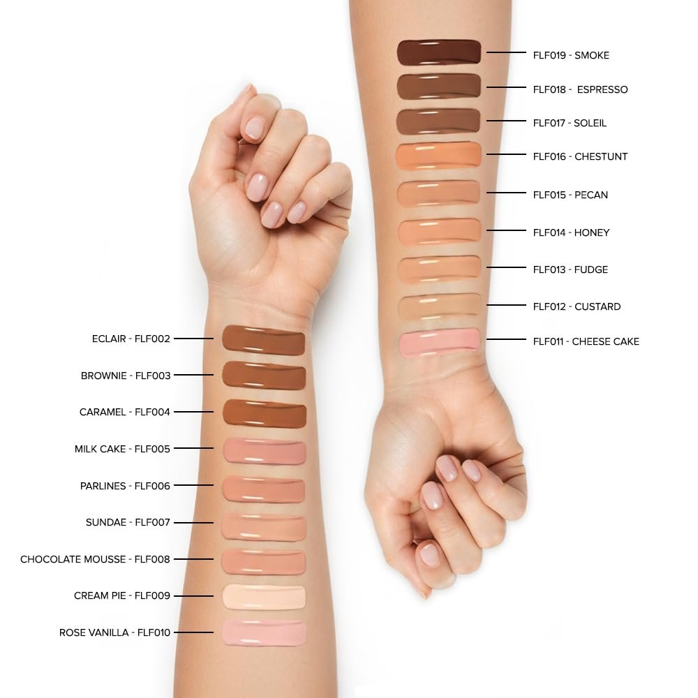 Daily Life Forever52 Ultra Definition Liquid Foundation | 24H Wear, Medium to Full Coverage, Long Lasting, Anti-Aging, Satin Finish| All skin type - Pralines Cake (FLF006) 30ml thumbnail