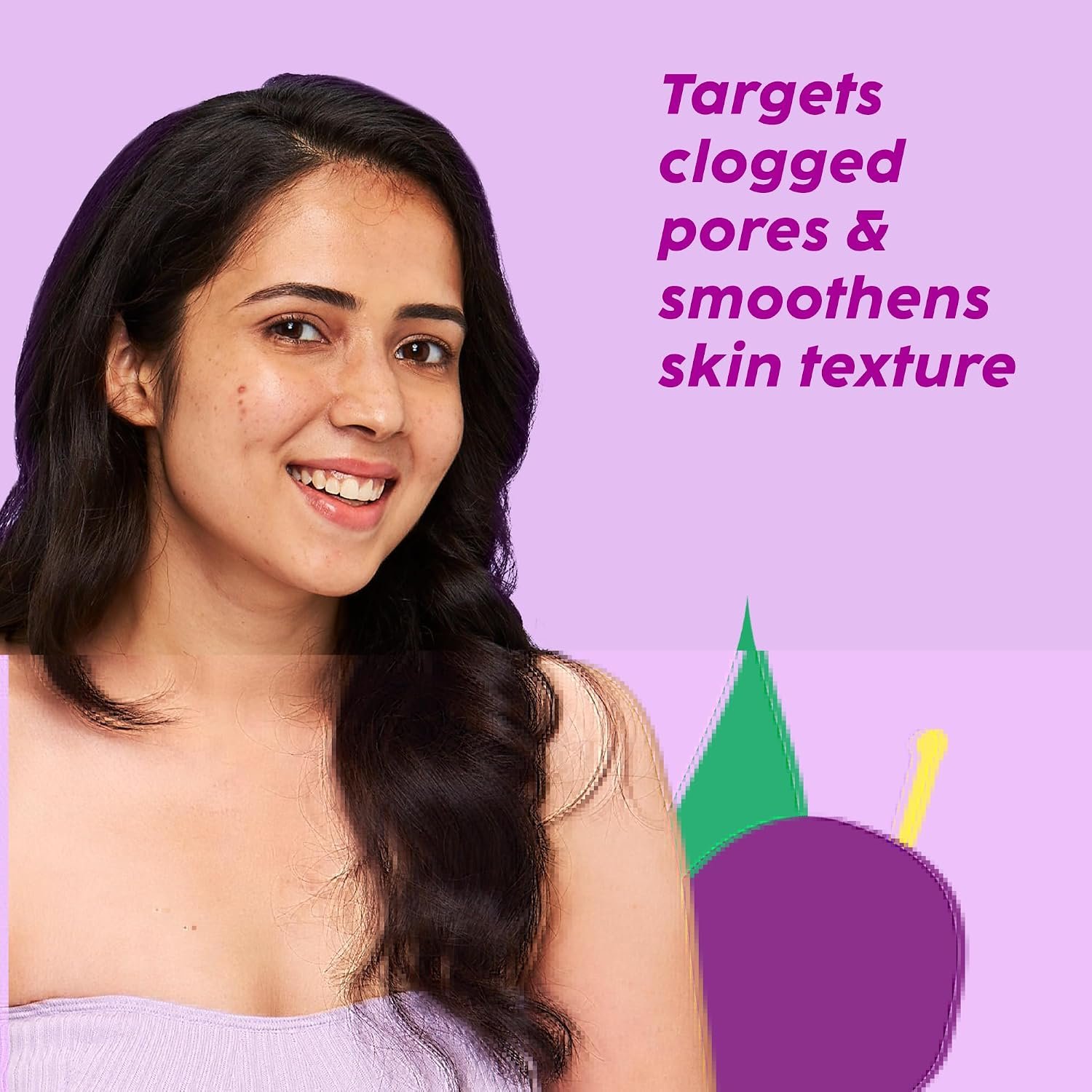 PLIX - THE PLANT FIX Jamun Clarifying Fruity Toner (150 Ml)|With Niacinamide & Jamun Extract|Targets Clogged Pores & Smoothens Skin|For Oily & Acne Prone Skin|Alcohol Free, For Women & Men thumbnail