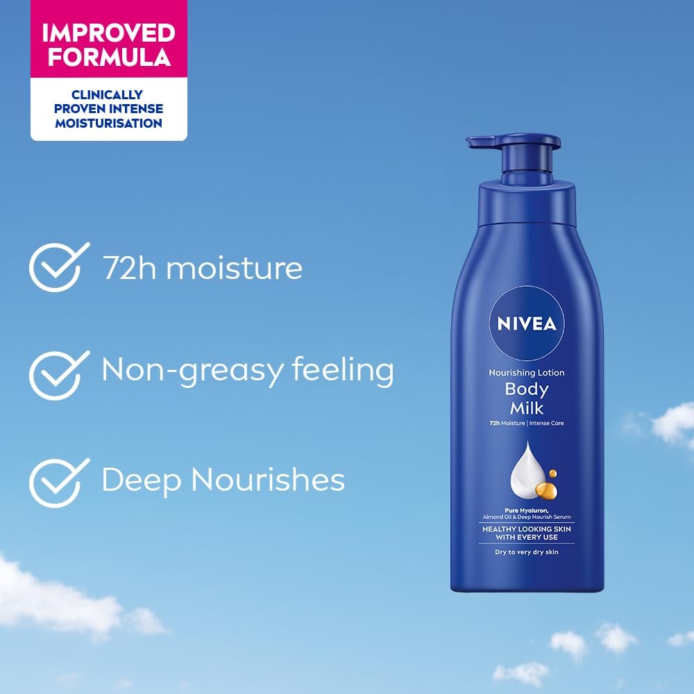 NIVEA Nourishing Body Milk 600ml thumbnail