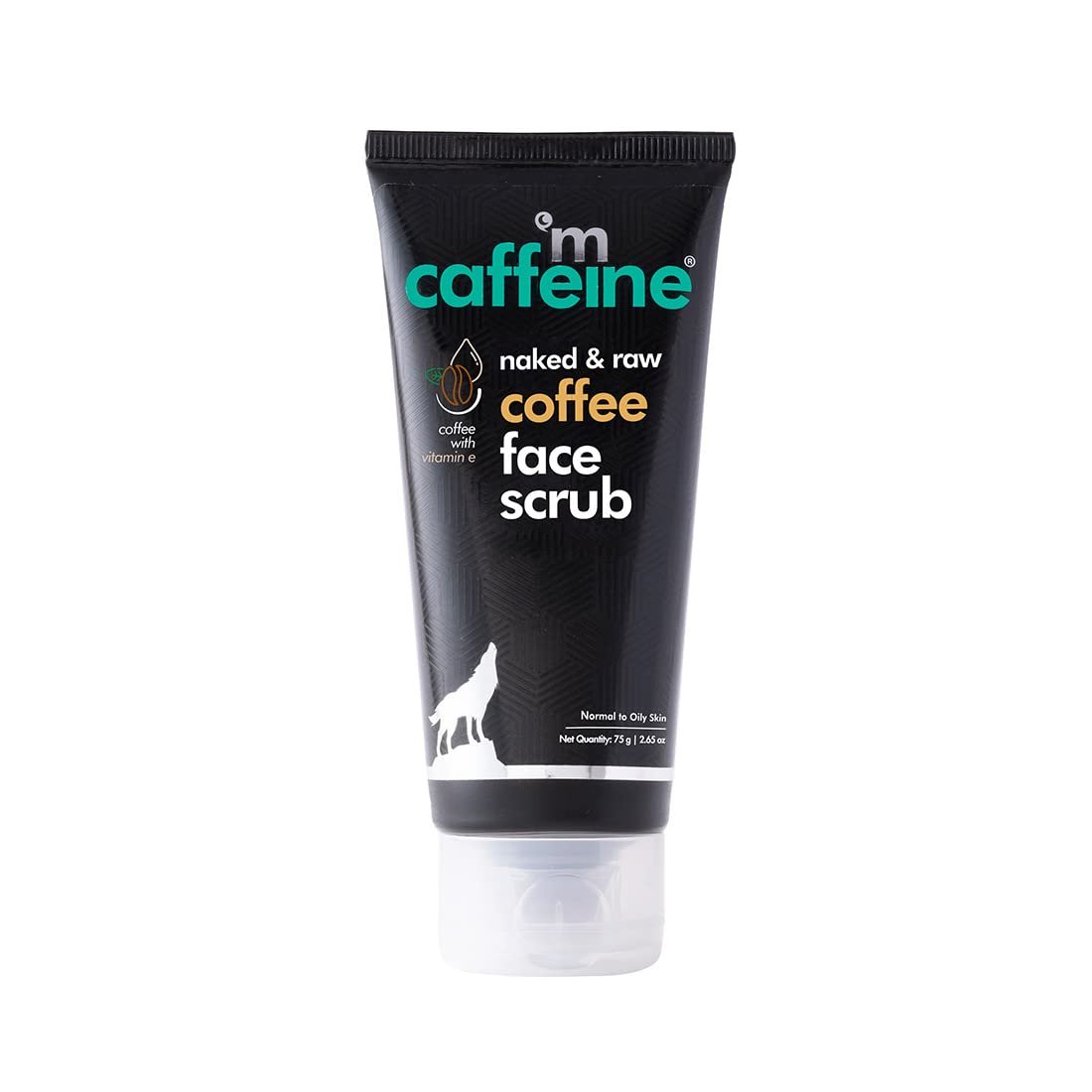 mCaffeine Coffee Tan & Dead Skin Removal Face Scrub (75gm)|Caffeine & Walnut Scrub for Face|Exfoliating & Brightening Scrub| Face Scrub For Women & Men