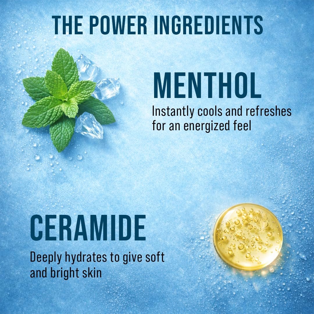 WOW Skin Science Arctic Bliss Ceramide Body Wash | Ceramide for Deep Hydration & Skin Barrier Support | Menthol for Instant Cooling | Up To 12-Hour Long-Lasting Freshness | 275ml thumbnail