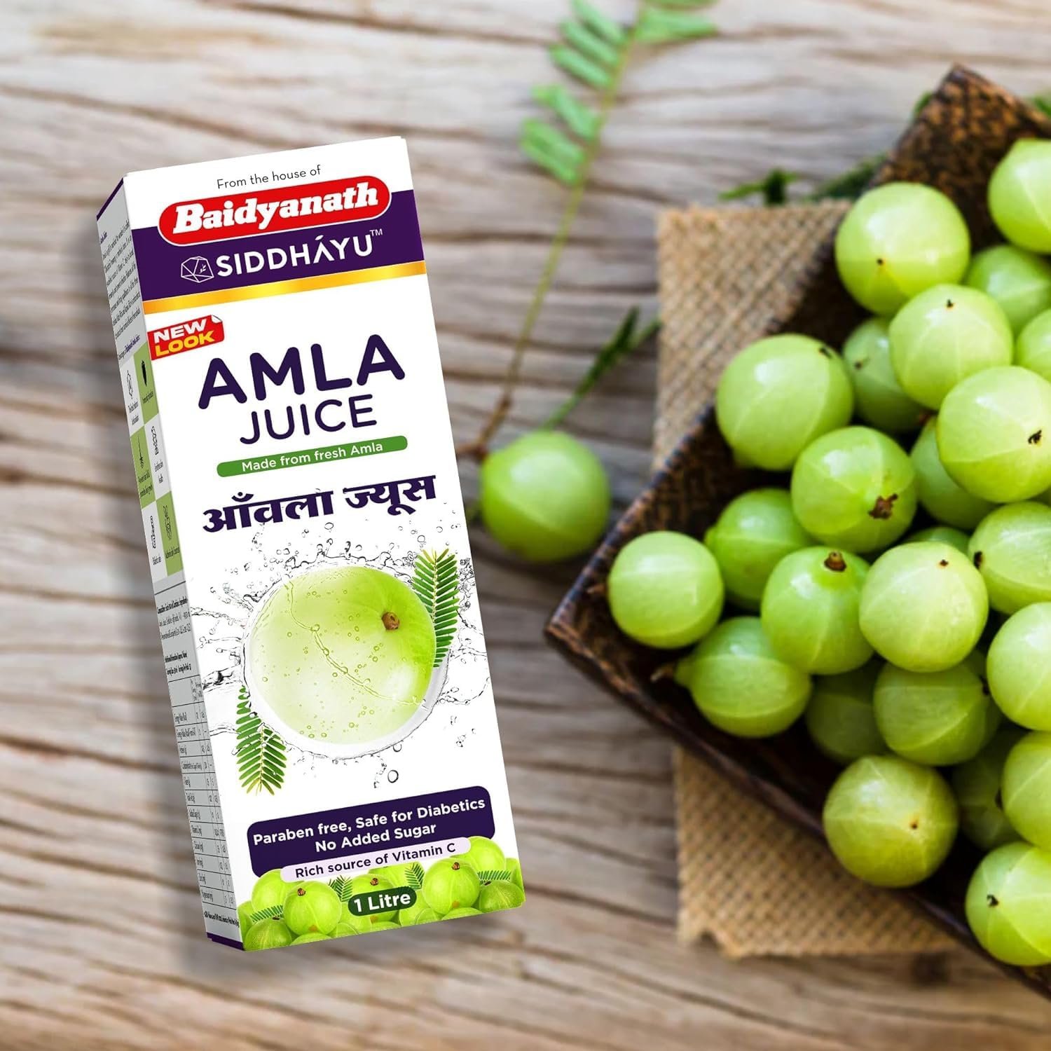 Baidyanath Asli Ayurved Amla Juice / 1 Ltr thumbnail
