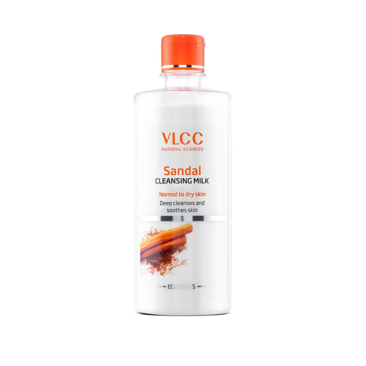 VLCC Sandal Cleansing Milk - 500ml | Deep Cleanses and Soothes Skin | Hydrates and Softens the Skin | With Sandal, Ashwagandha, Fenugreek, Indian Berberry Extracts, Almond and Olive oils. thumbnail