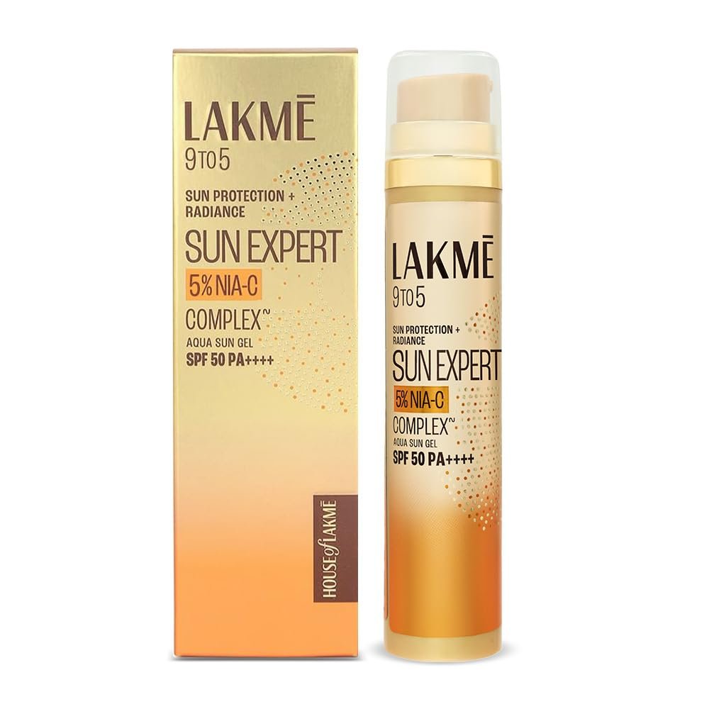 Lakmē 5% Niacinamide & VIT C water-light Sunscreen gel SPF 50 Pa++++ 50g